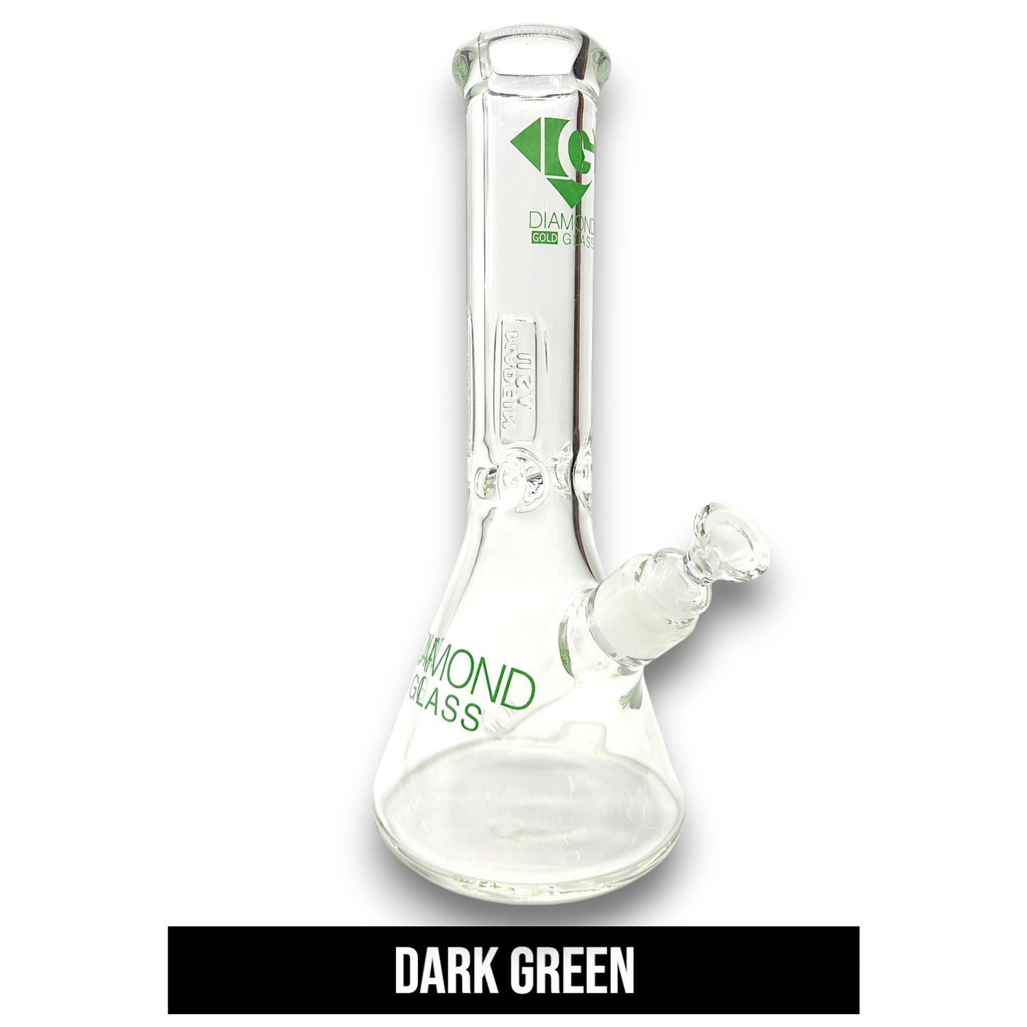 12" Diamond 9mm Heavy Duty Beaker Bong