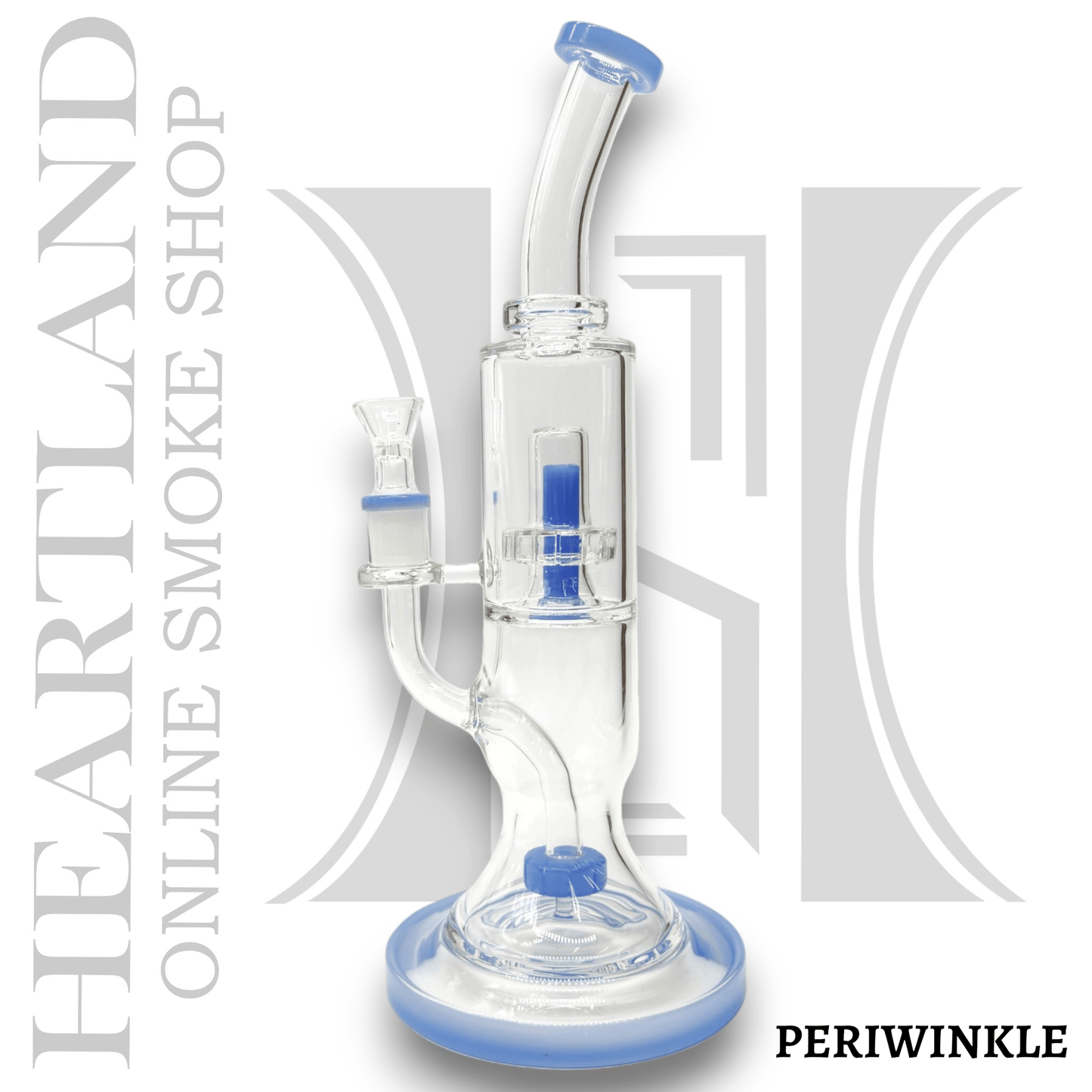 12" Extravagant Glass Showerhead and Circ Perc Bong