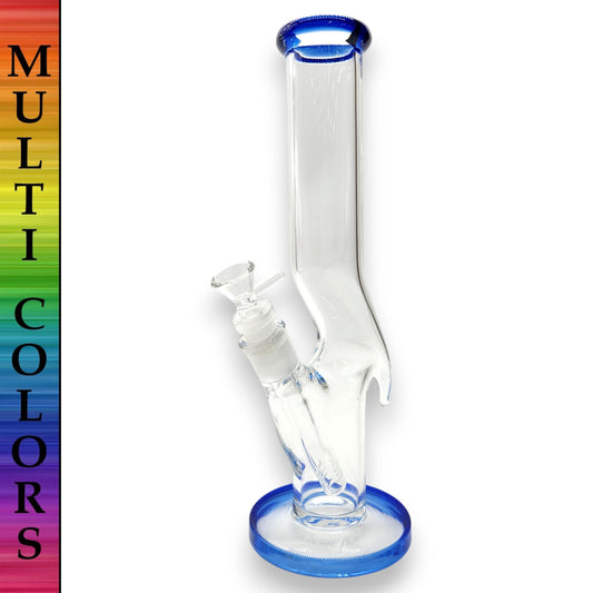 12" Z Style Straight Tube Bong