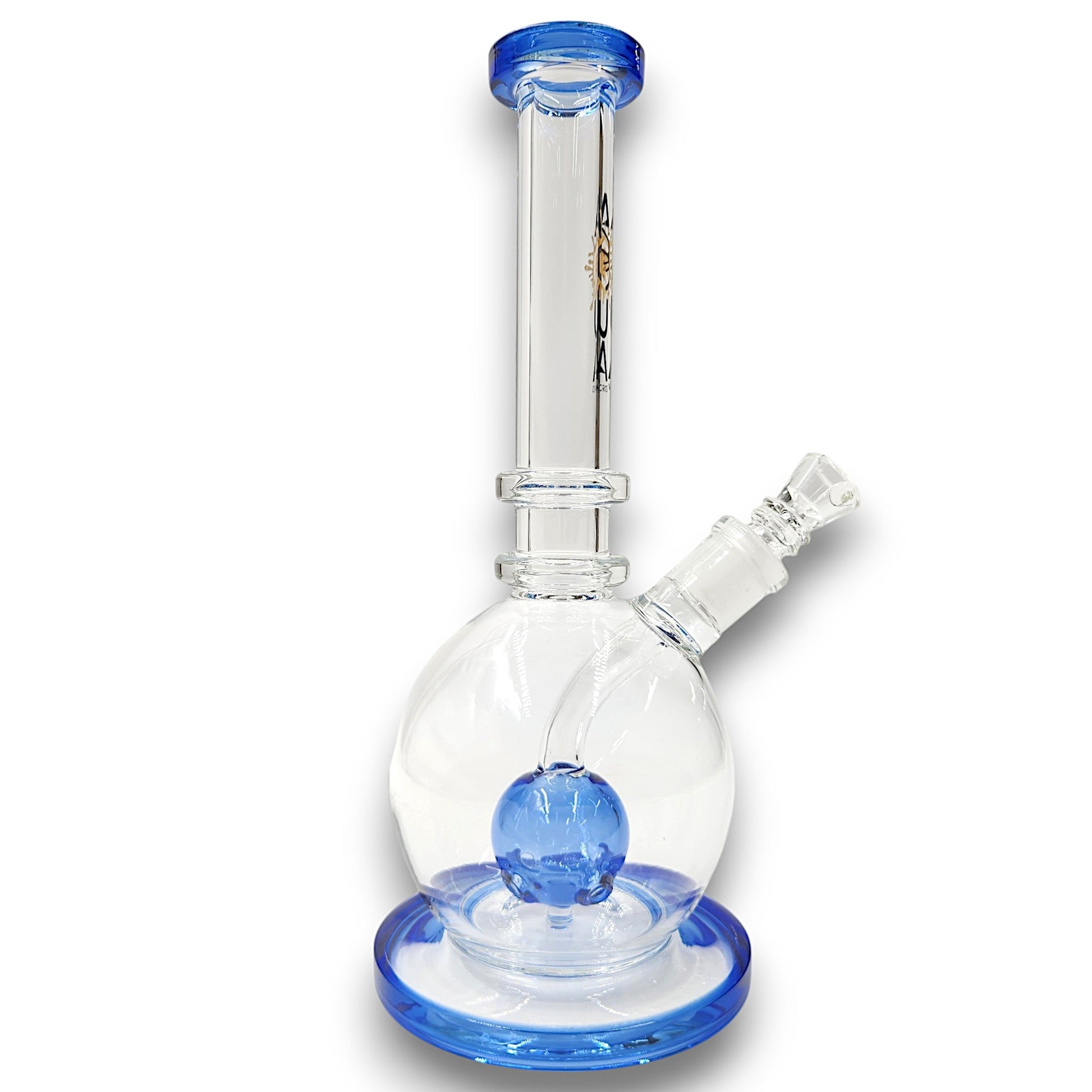 13" Aqua Works Round Bottom Dome Perc Bong