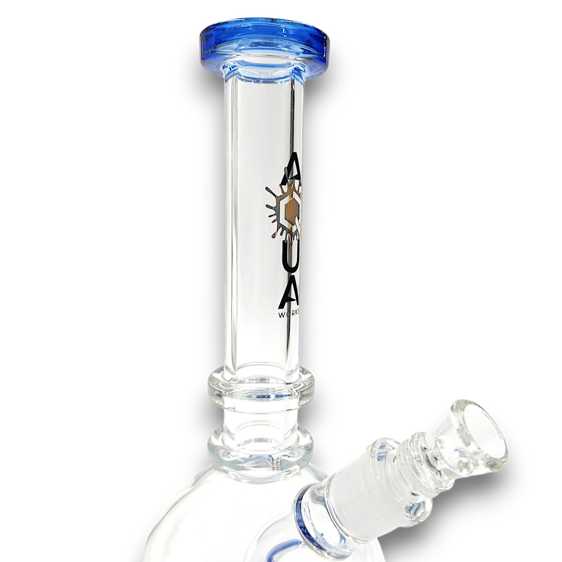 13" Aqua Works Round Bottom Dome Perc Bong