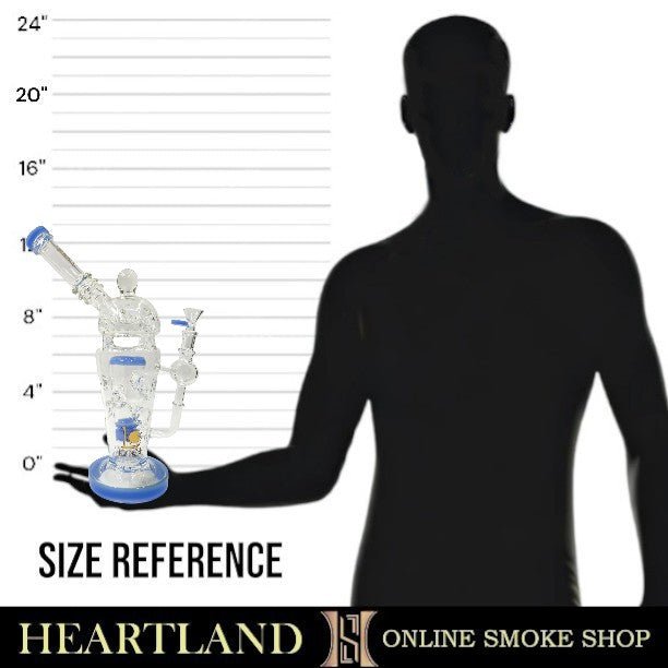 13" Lookah Cone Jellyfish Percolator Bong