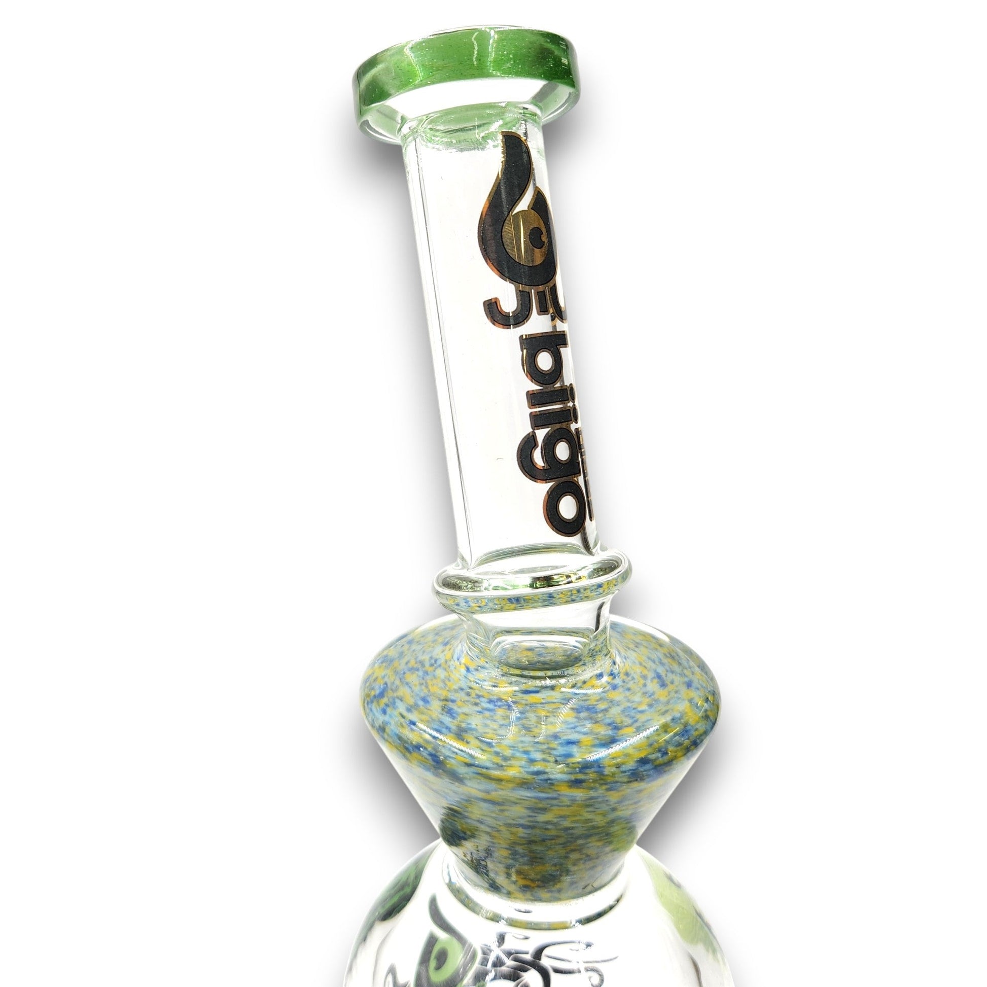 14" Biigo Glass Kraken Octopus Circ Perc Bong