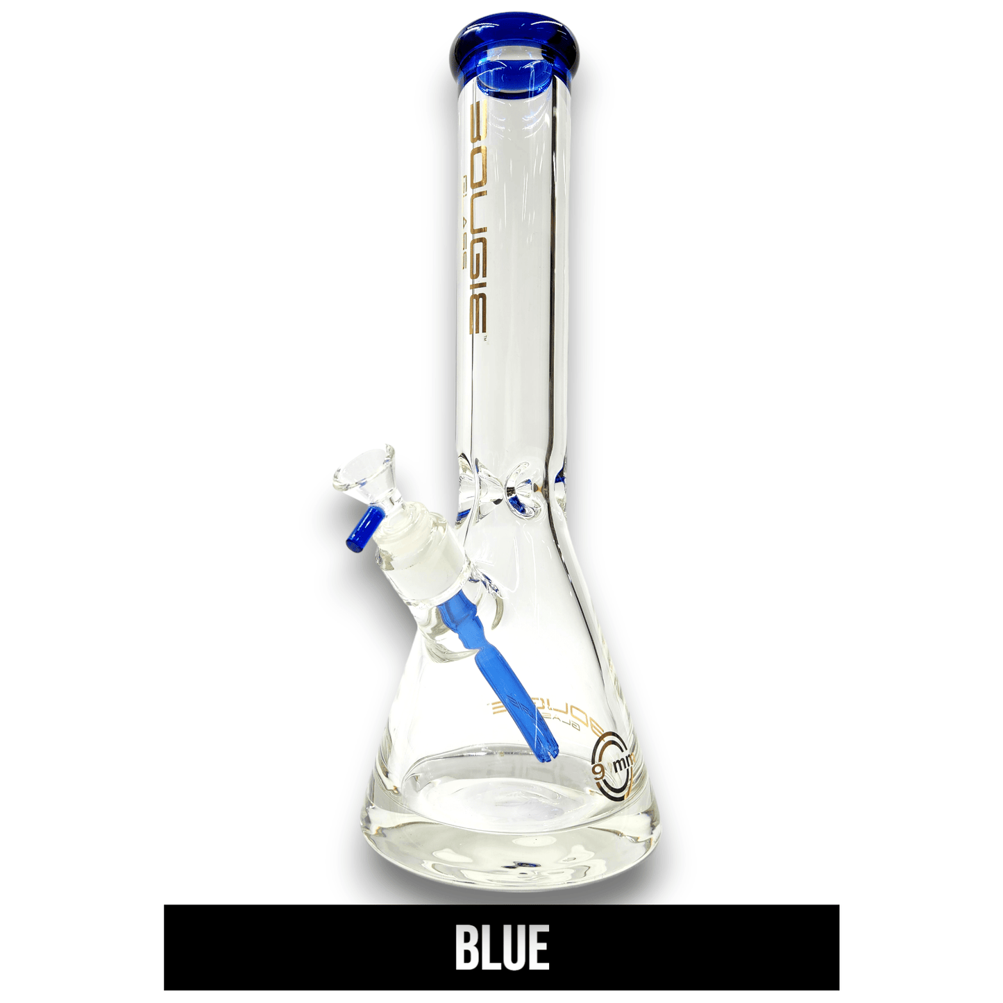 14" Bougie 9mm Heavy Duty Beaker Bong