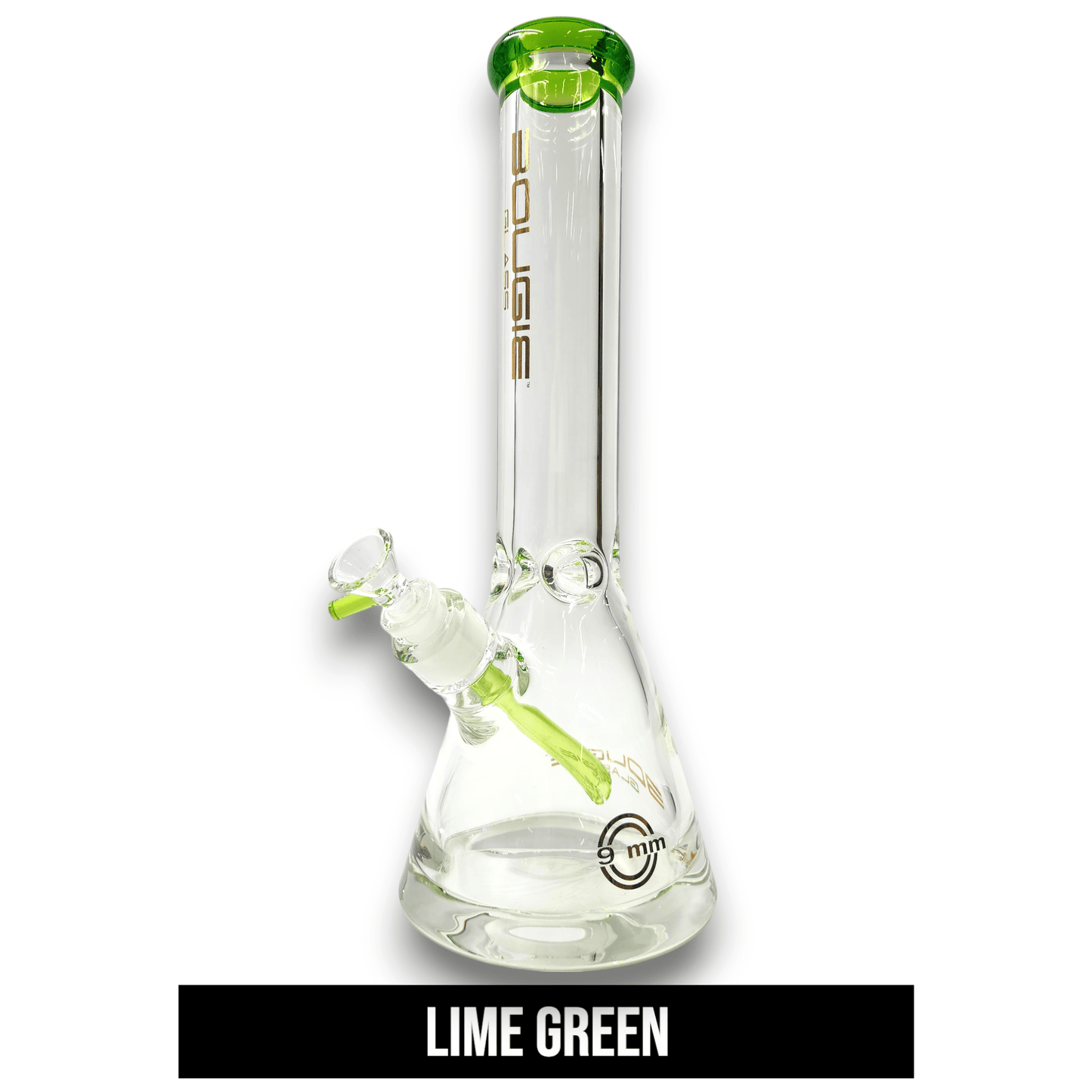 14" Bougie 9mm Heavy Duty Beaker Bong