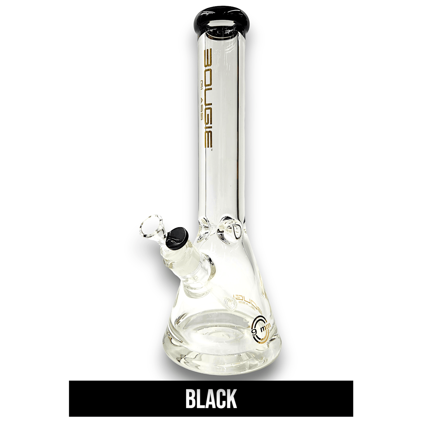 14" Bougie 9mm Heavy Duty Beaker Bong