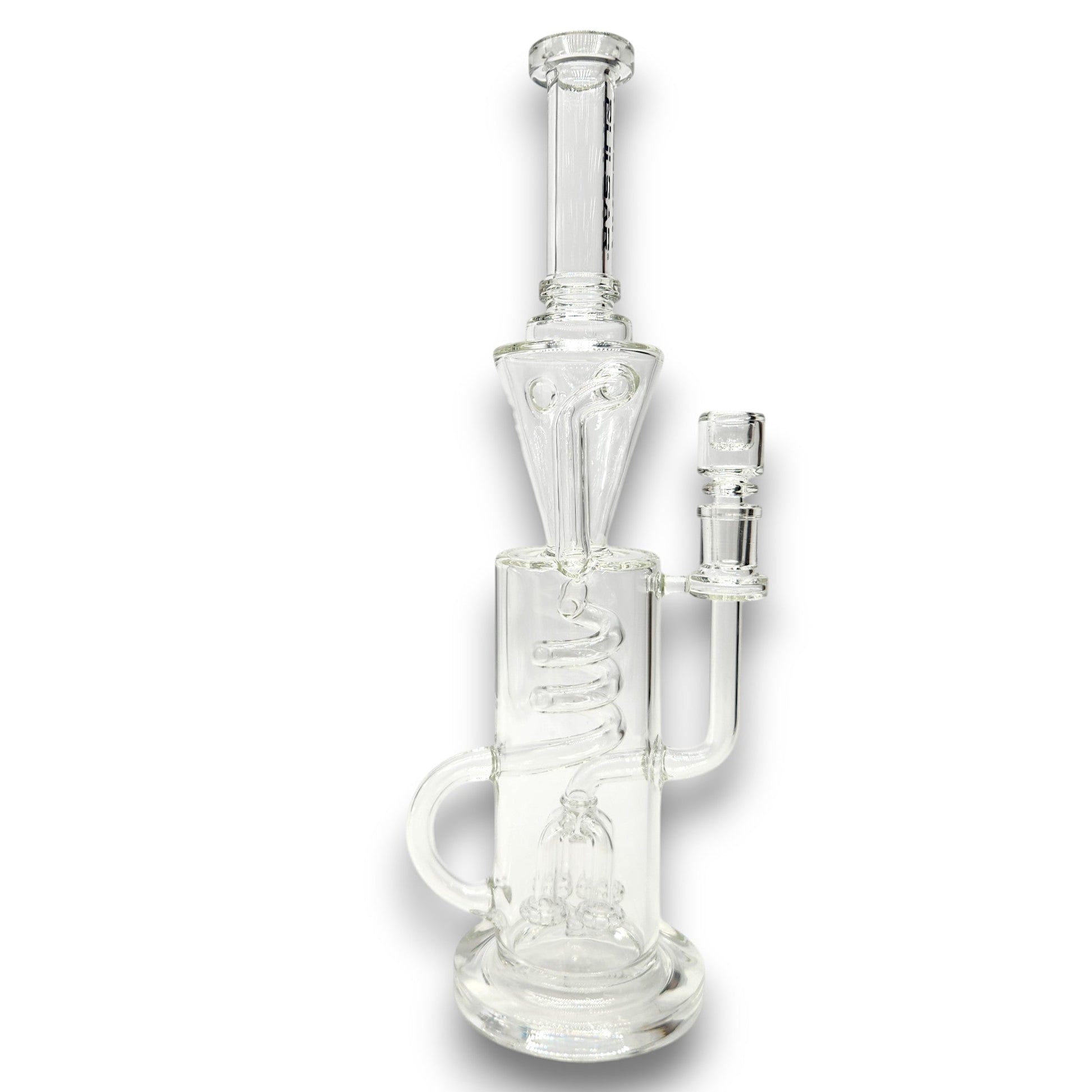 14.5" Pulsar Twister Recycler Bong