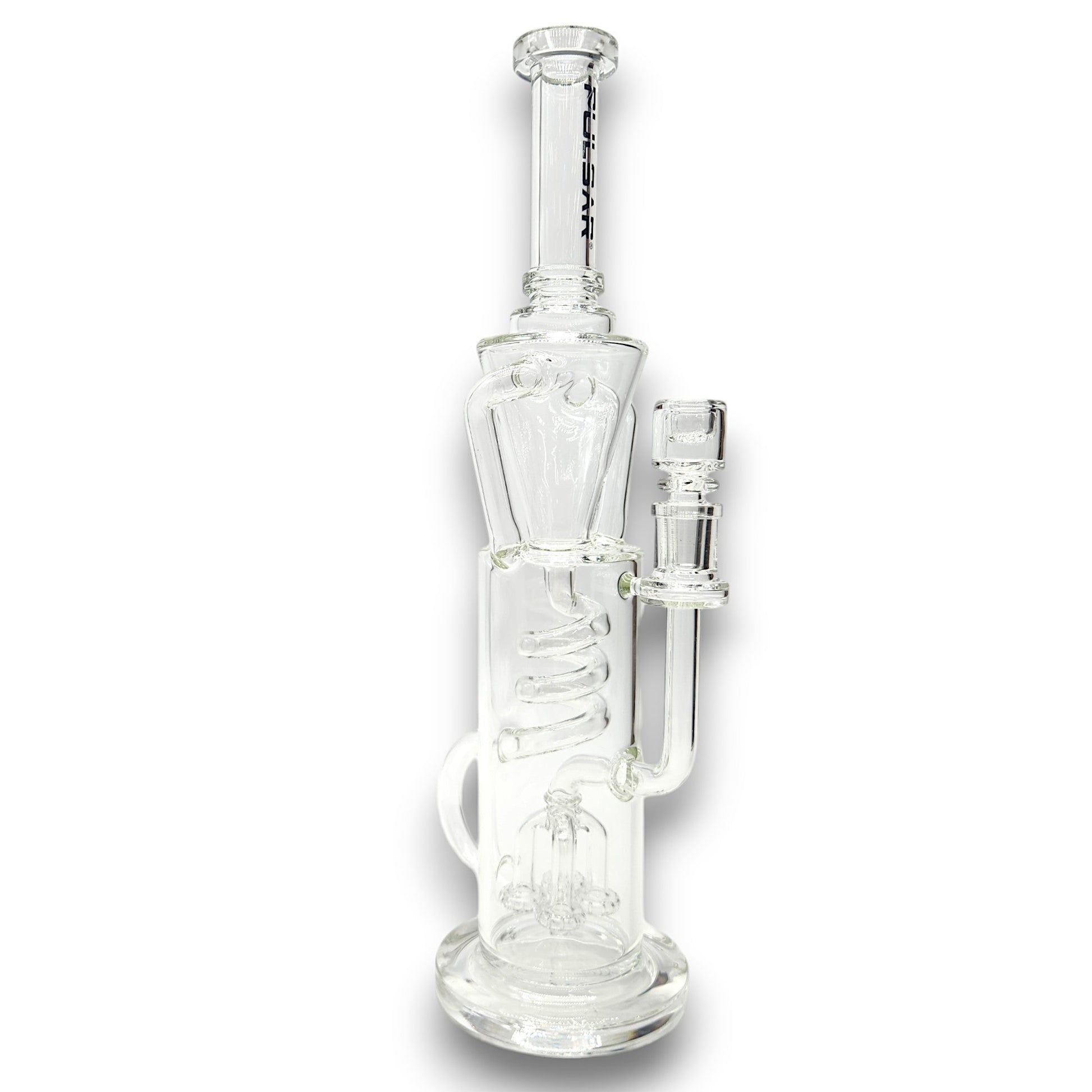 14.5" Pulsar Twister Recycler Bong