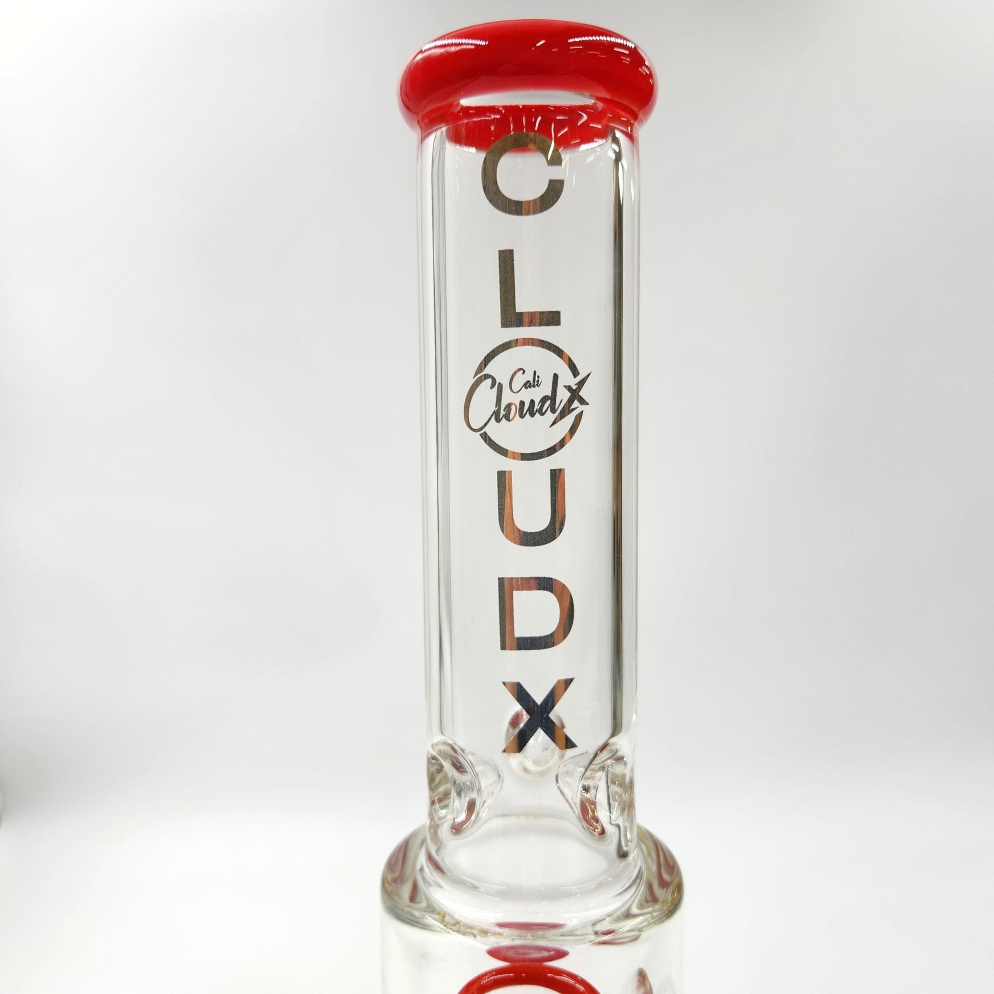 15" Cali CloudX Straight Tube Matrix UFO Circ Perc Bong