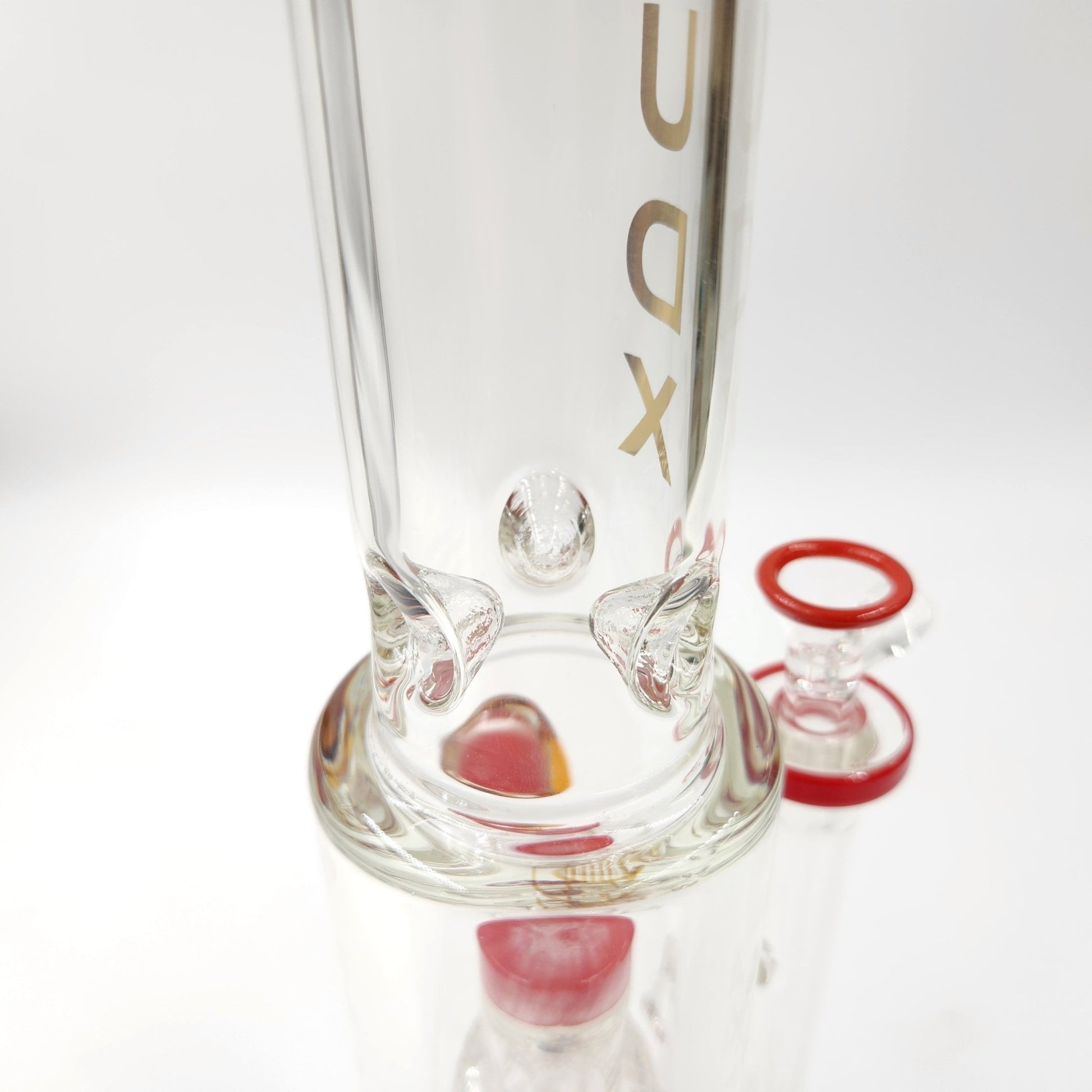 15" Cali CloudX Straight Tube Matrix UFO Circ Perc Bong