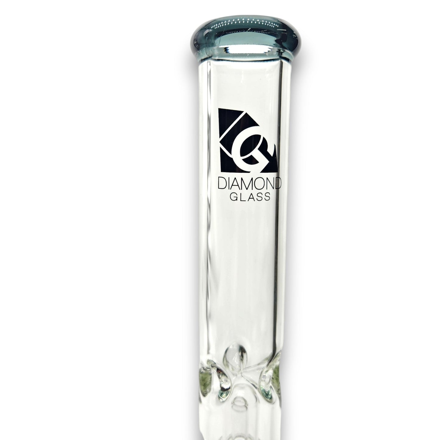16" Diamond 7mm Heavy Duty Showerhead Perc Beaker Bong
