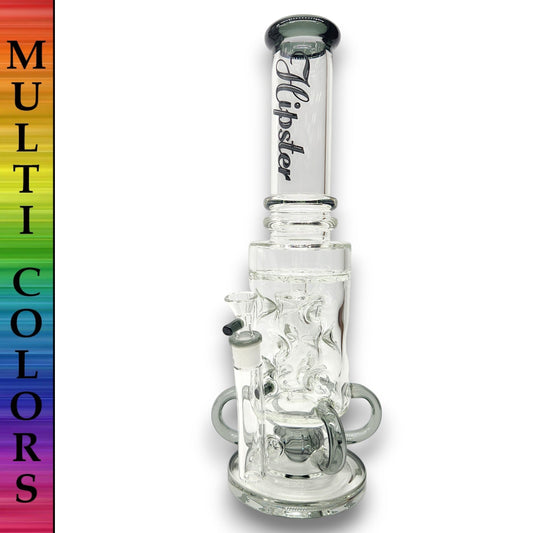 16" Hipster Multi Perc Recycler Barrel Bong