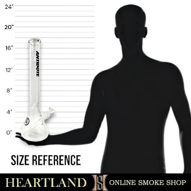 18" Antidote Heavy Duty Beaker Bong