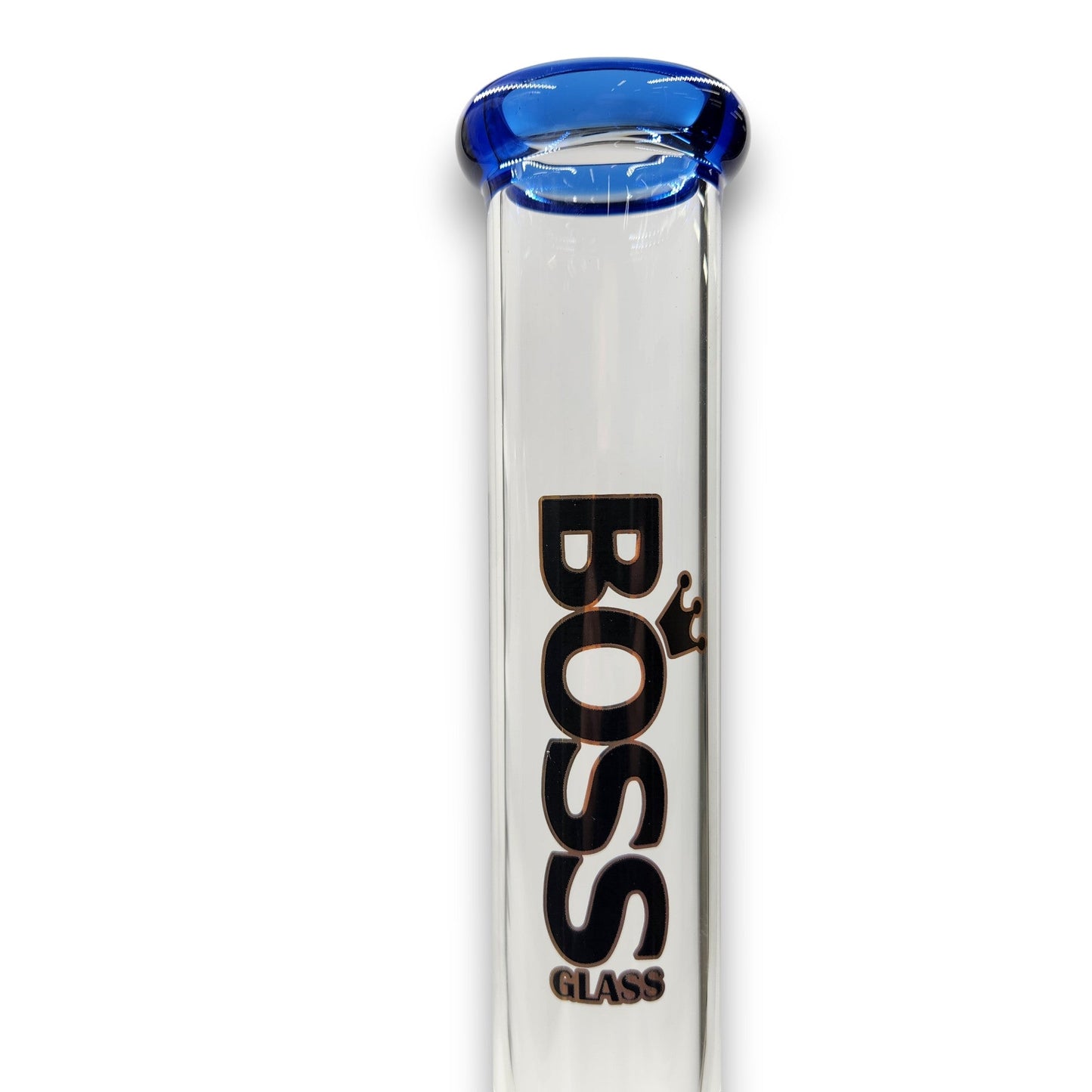 18" Boss Glass Straight Tube Bong