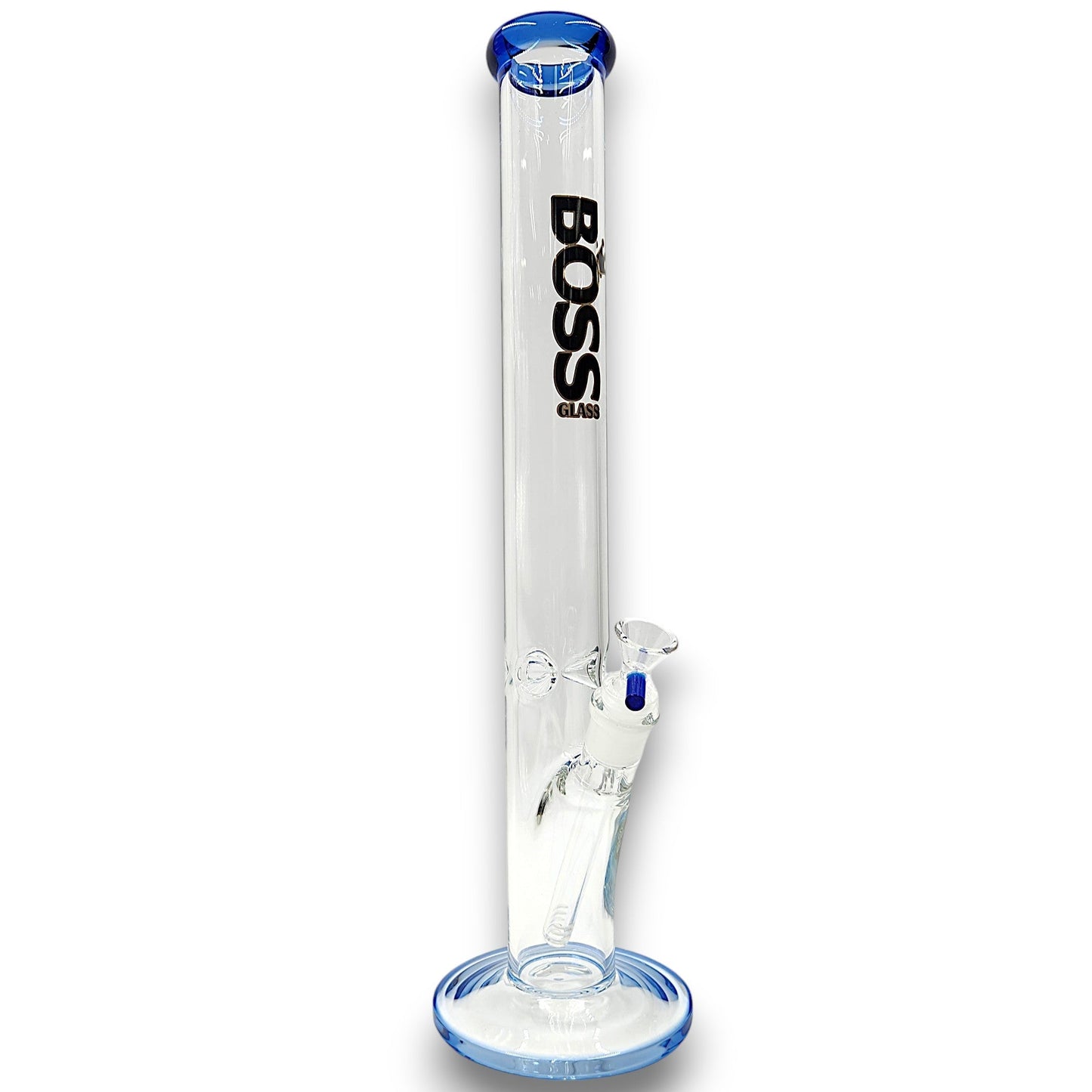 18" Boss Glass Straight Tube Bong