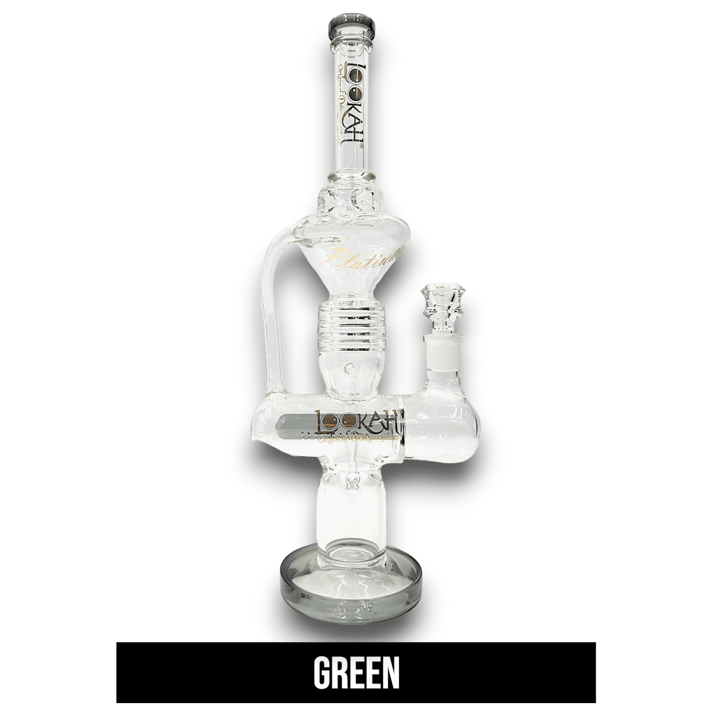 18" Lookah Recycler Inline Percolator Bong