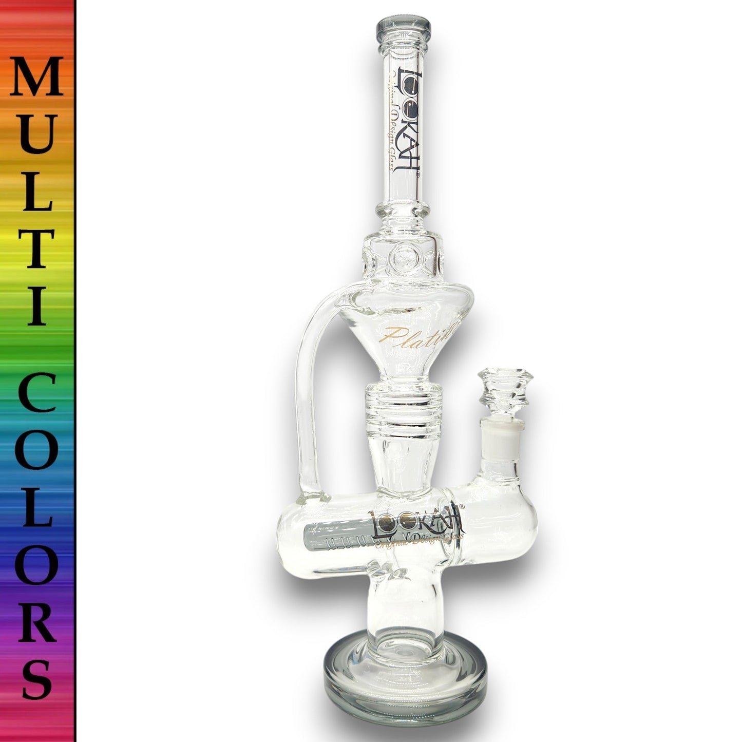 18" Lookah Recycler Inline Percolator Bong