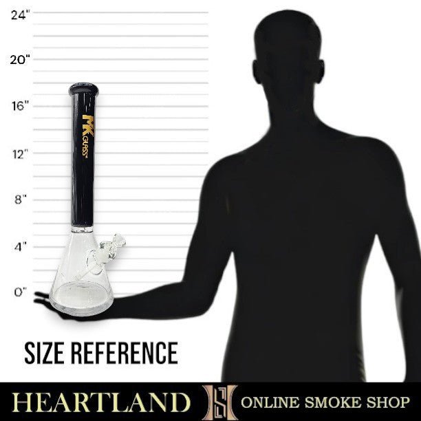 18" MK100 Heavy Duty Beaker Bong