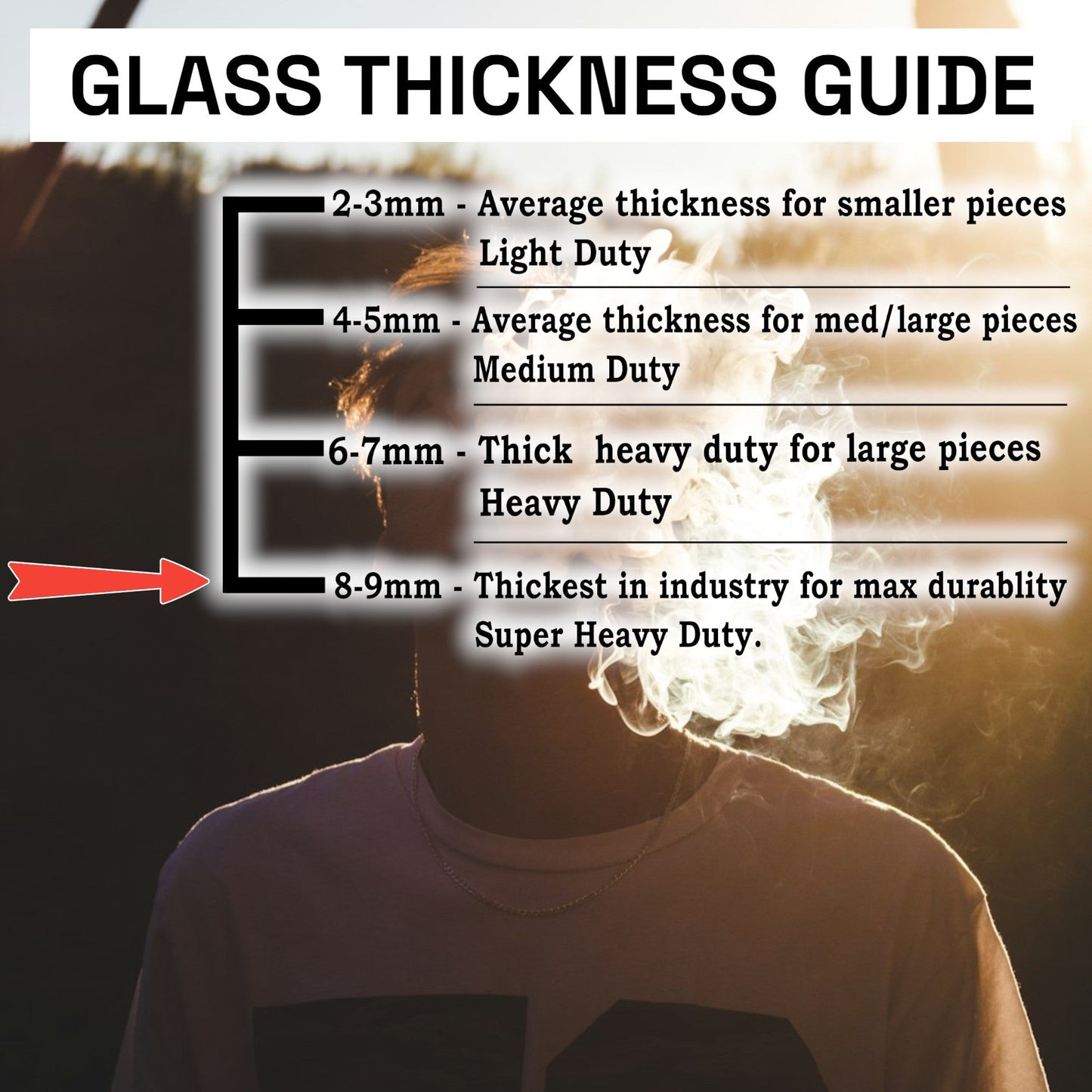 18" Special 20 9mm Thick Glass Tree Percolator Beaker Bong