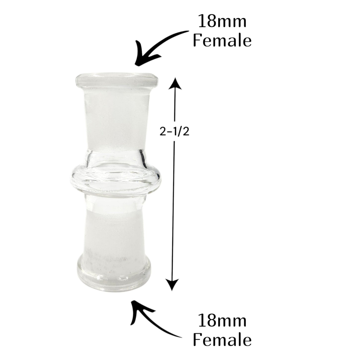 18mm Female to 18mm Female Adapter