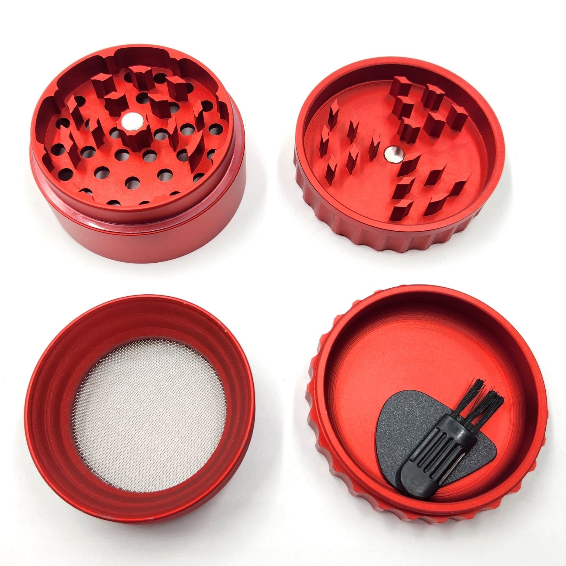 2 - 1/2" Bougie Aluminum 4 Stage Grinder