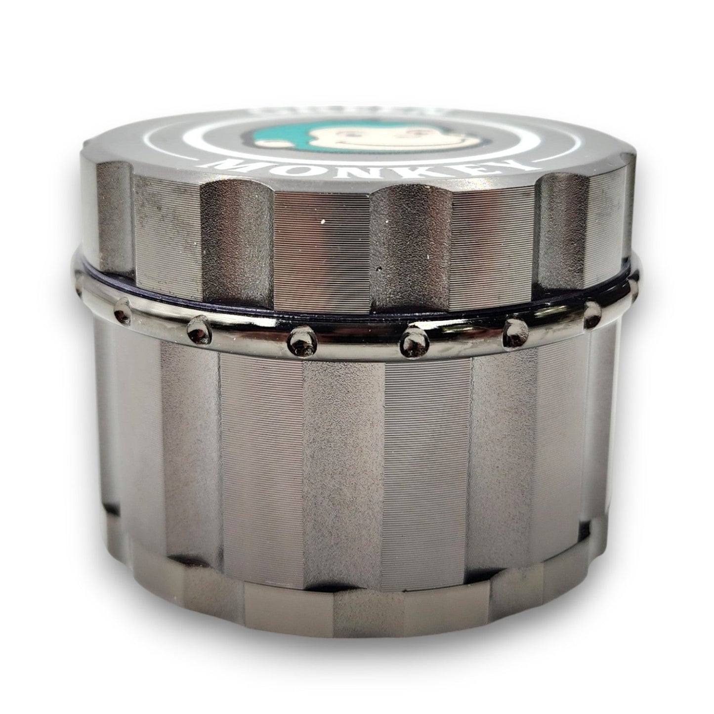 2 - 1/2" Green Monkey Javan Zinc 4 Piece Grinder