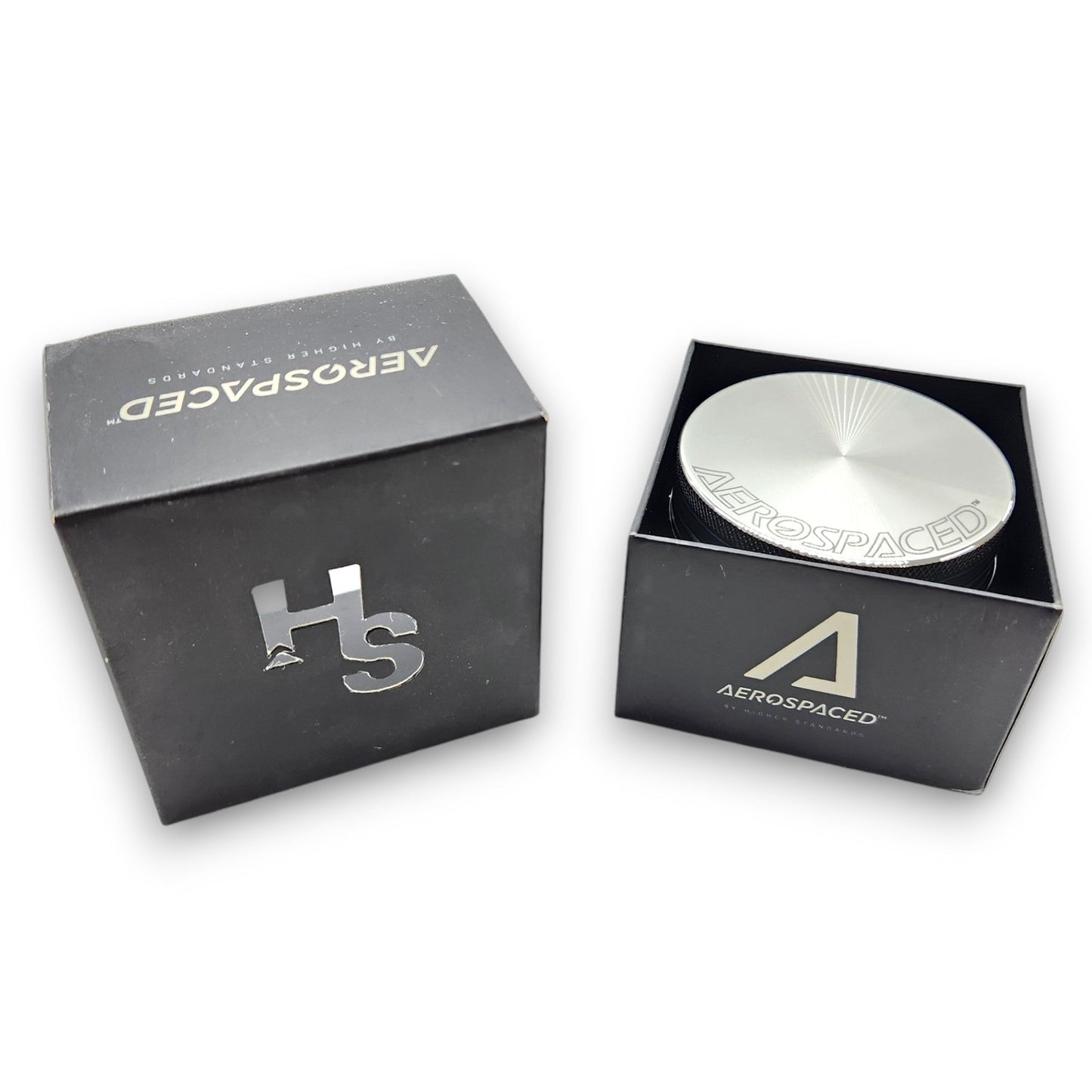 2 - 1/2" Higher Standards AEROSPACED Aluminum 4 Piece Grinder