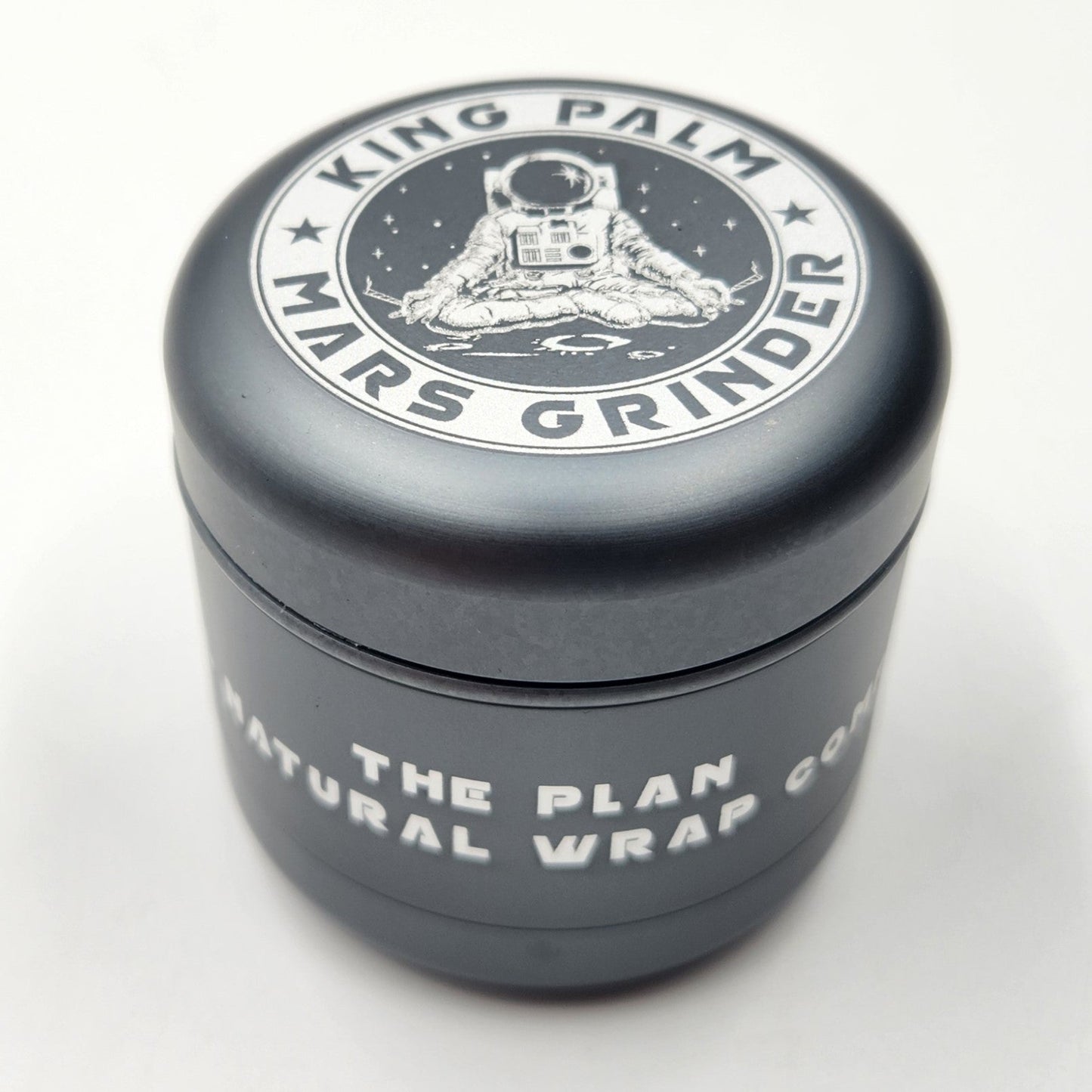 2 - 1/2" King Palm Mars Aluminum 4 Piece Grinder