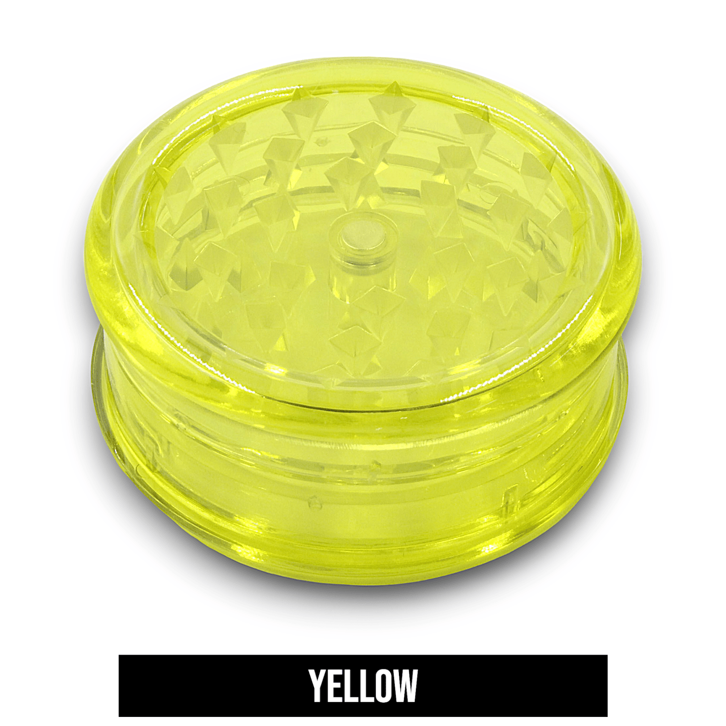 2 - 1/2" Lab420 Acrylic 2 Piece Travel Grinder