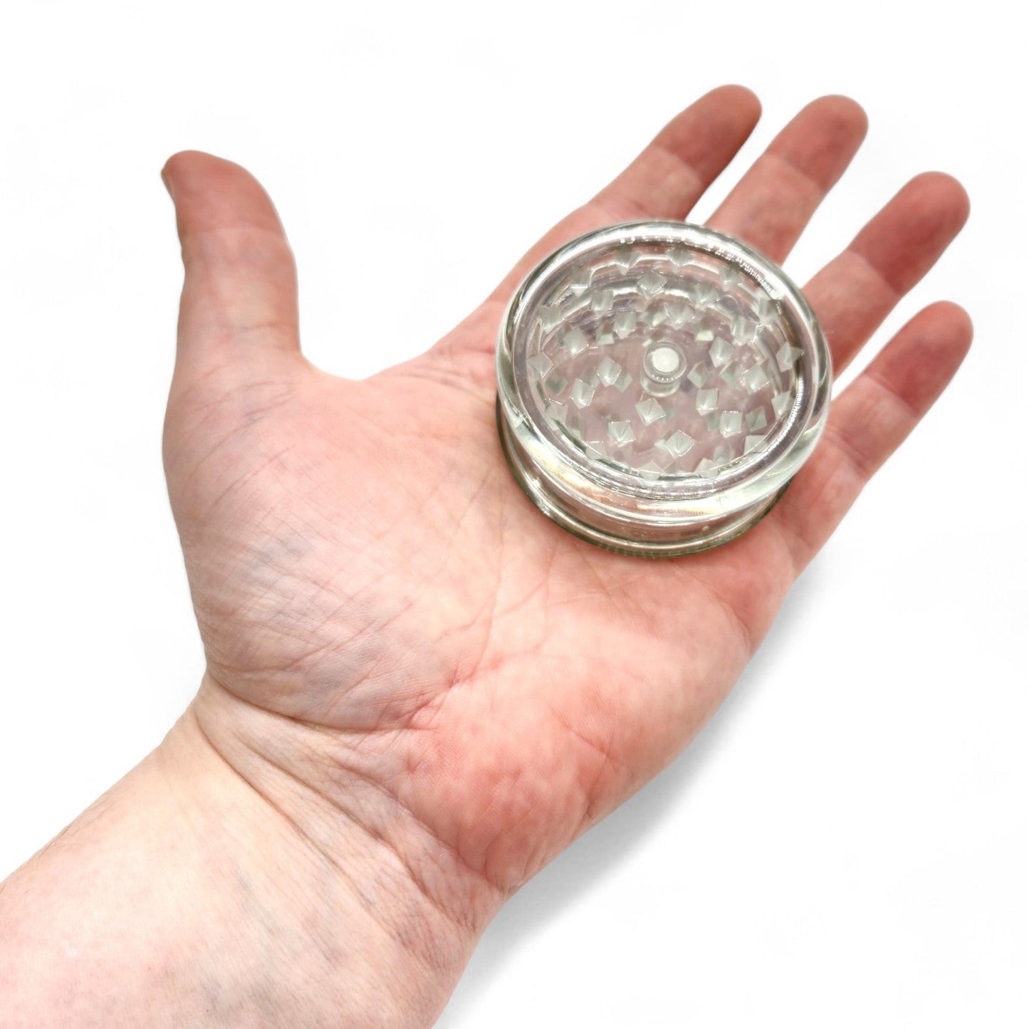 2 - 1/2" Lab420 Acrylic 2 Piece Travel Grinder