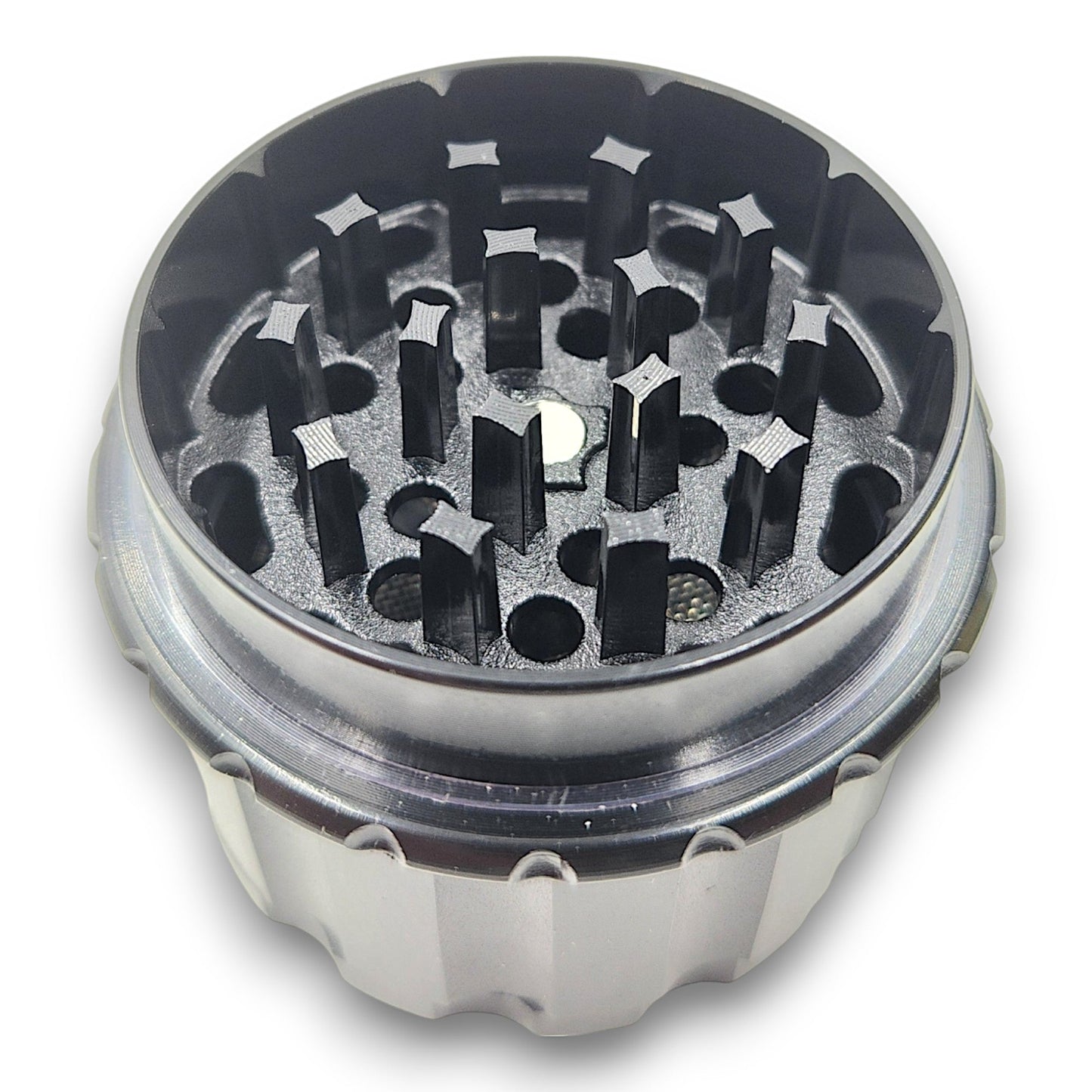 2 - 1/4" Green Monkey Javan Zinc 4 Piece Grinder