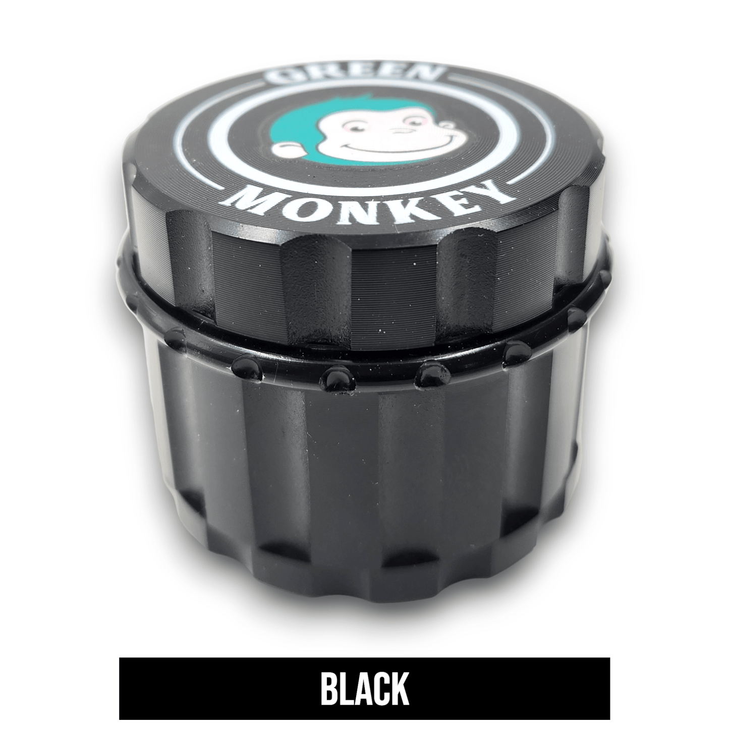 2 - 1/4" Green Monkey Javan Zinc 4 Piece Grinder