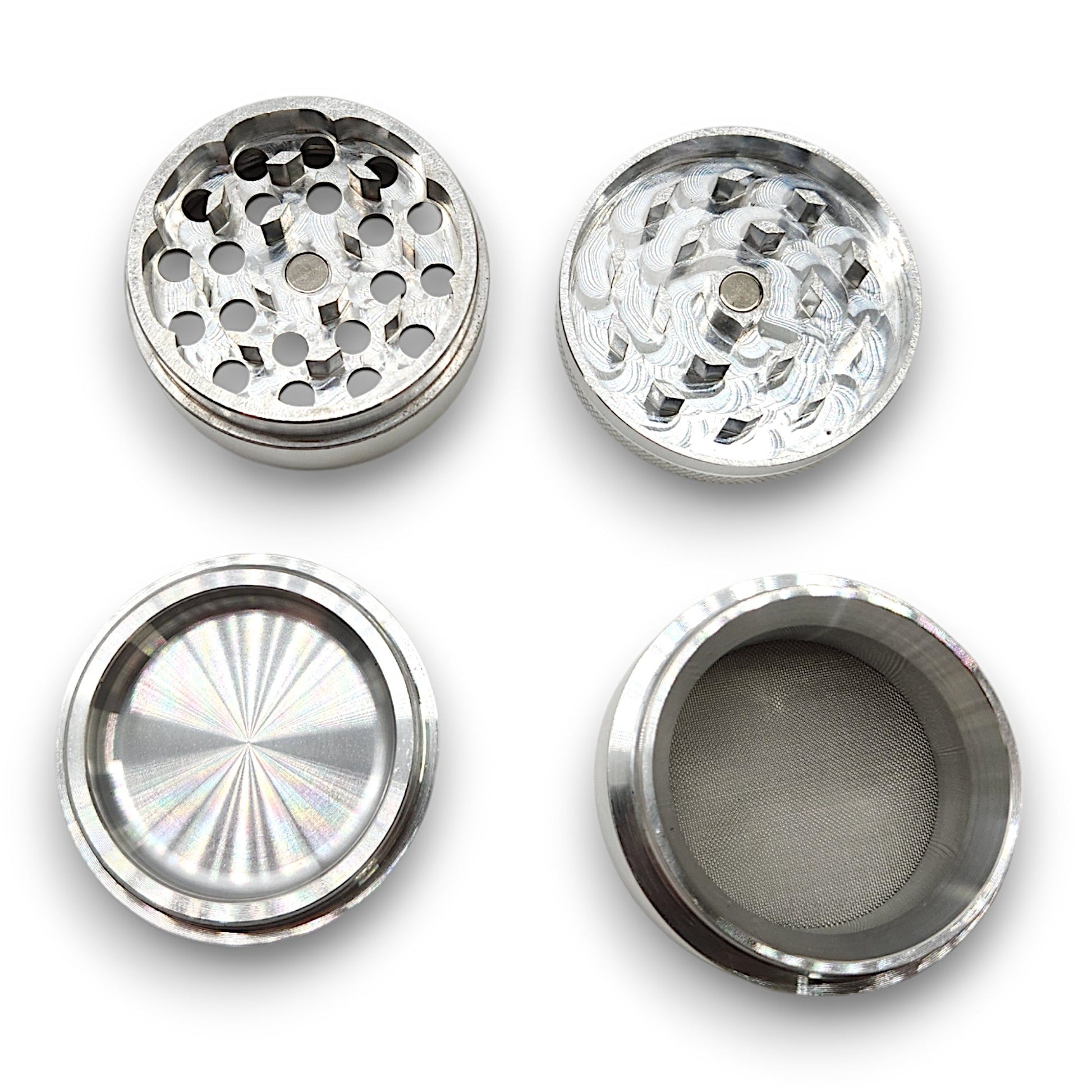 2" Higher Standards AEROSPACED Aluminum 4 Piece Grinder