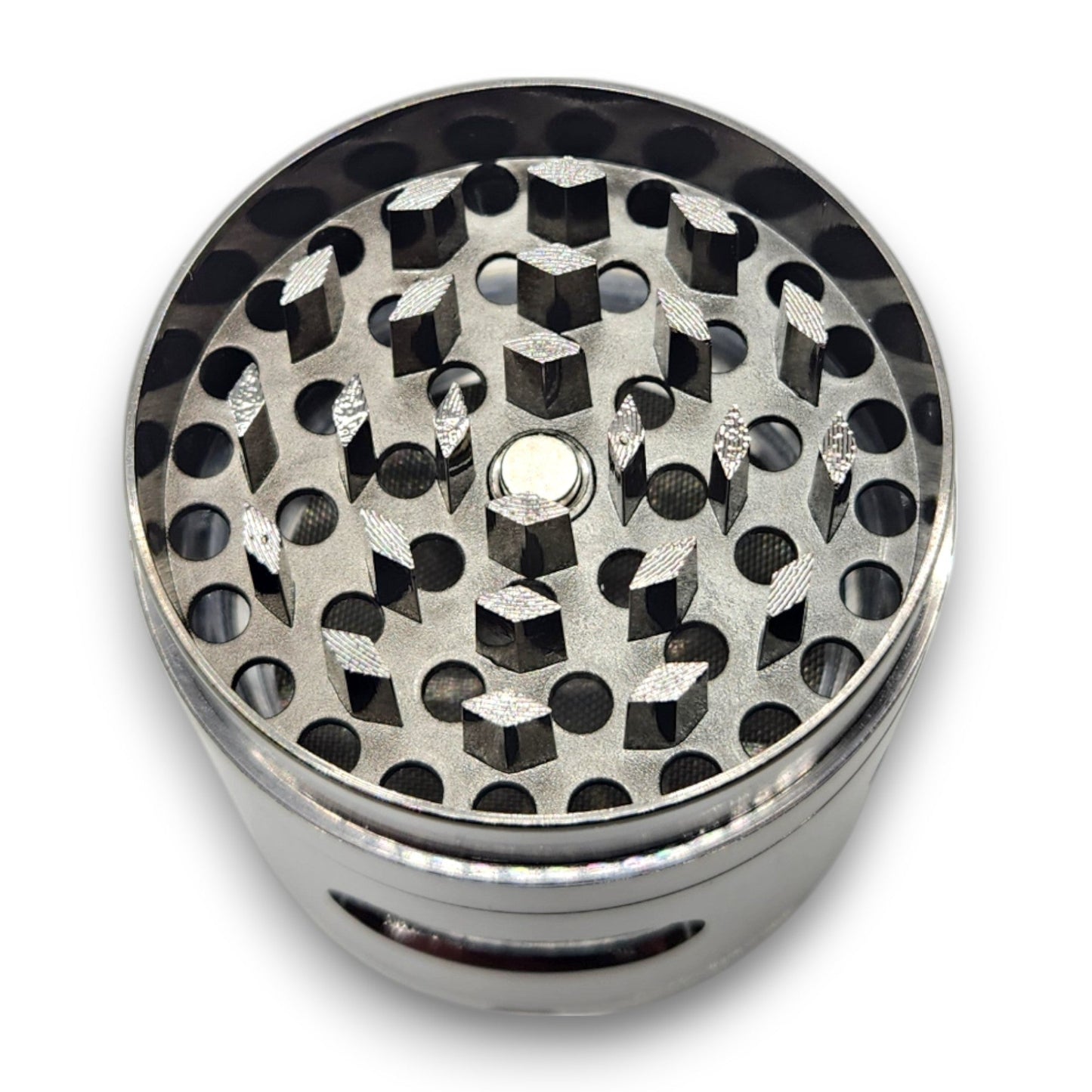 2" Shredder Window Metal 4 Piece Grinder