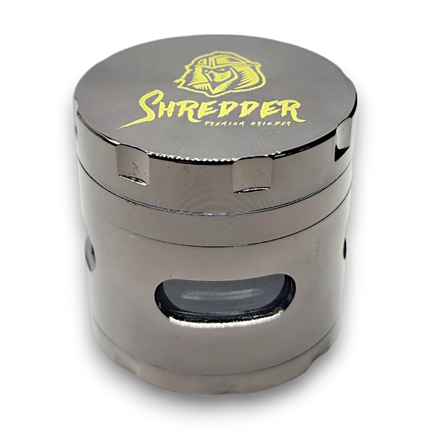 2" Shredder Window Metal 4 Piece Grinder