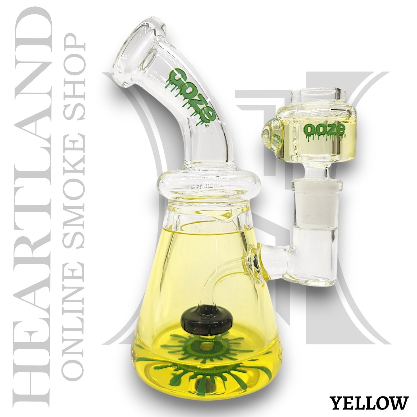7" Ooze Glyco Glycerin Freezable Bong