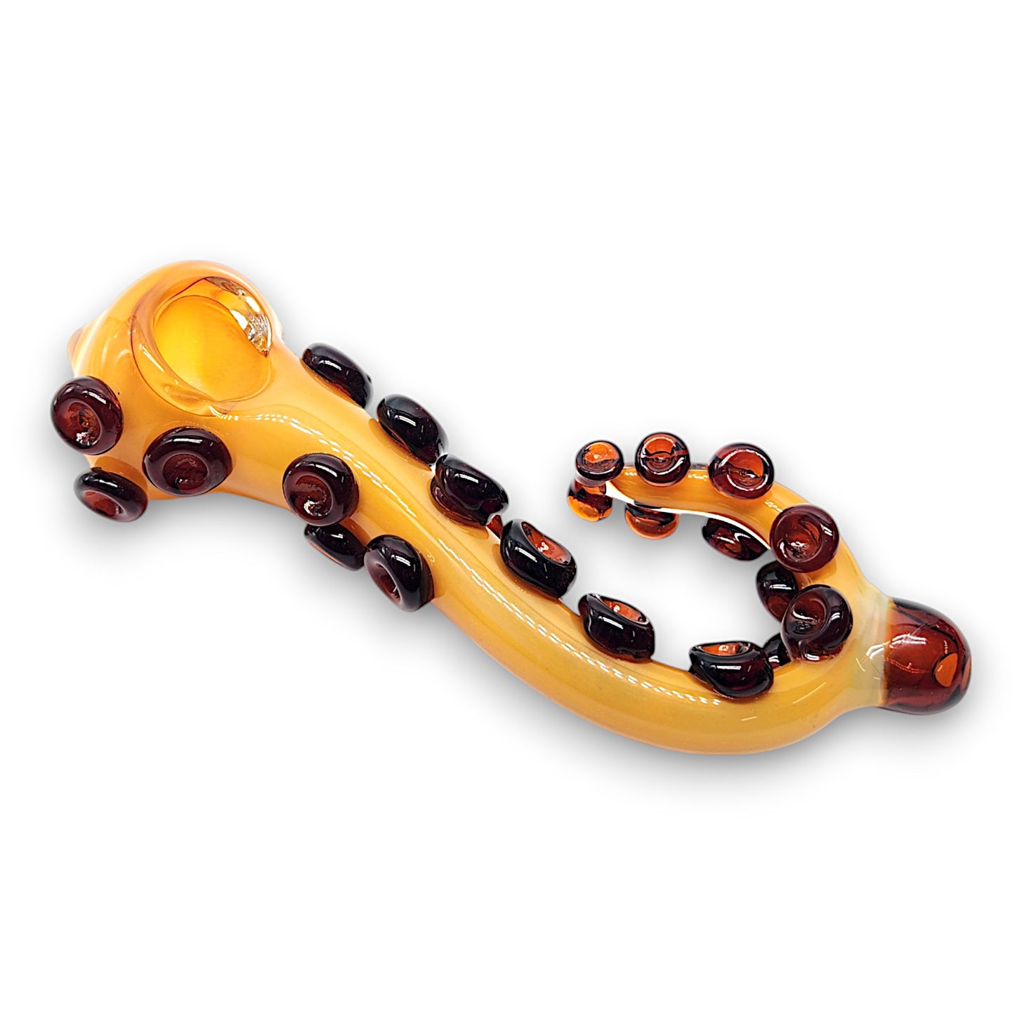 Large 7.5" Octopus Kraken Hand Pipe Bowl