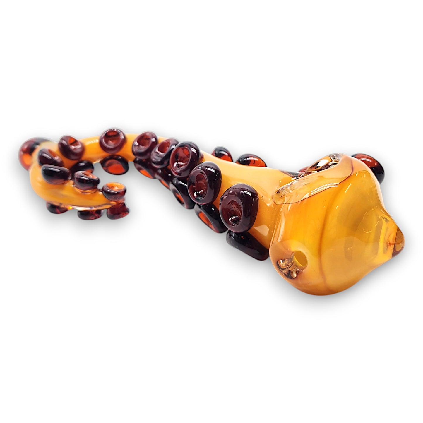 Large 7.5" Octopus Kraken Hand Pipe Bowl