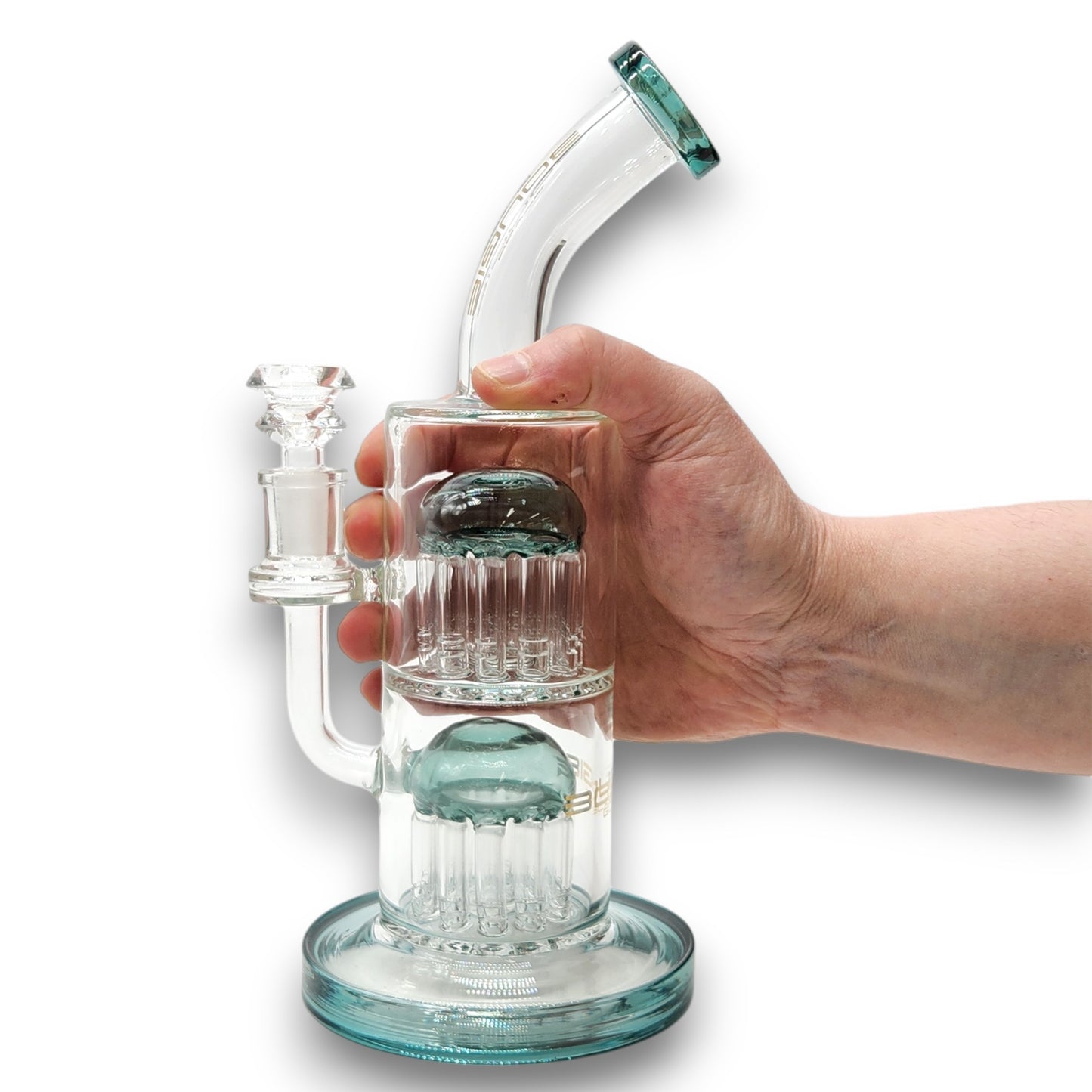 11" Bougie Dual Tree Percolator Bong