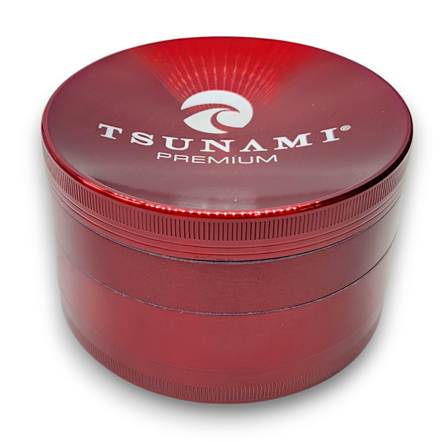 4" Tsunami Chromium Finish 4 Piece Grinder