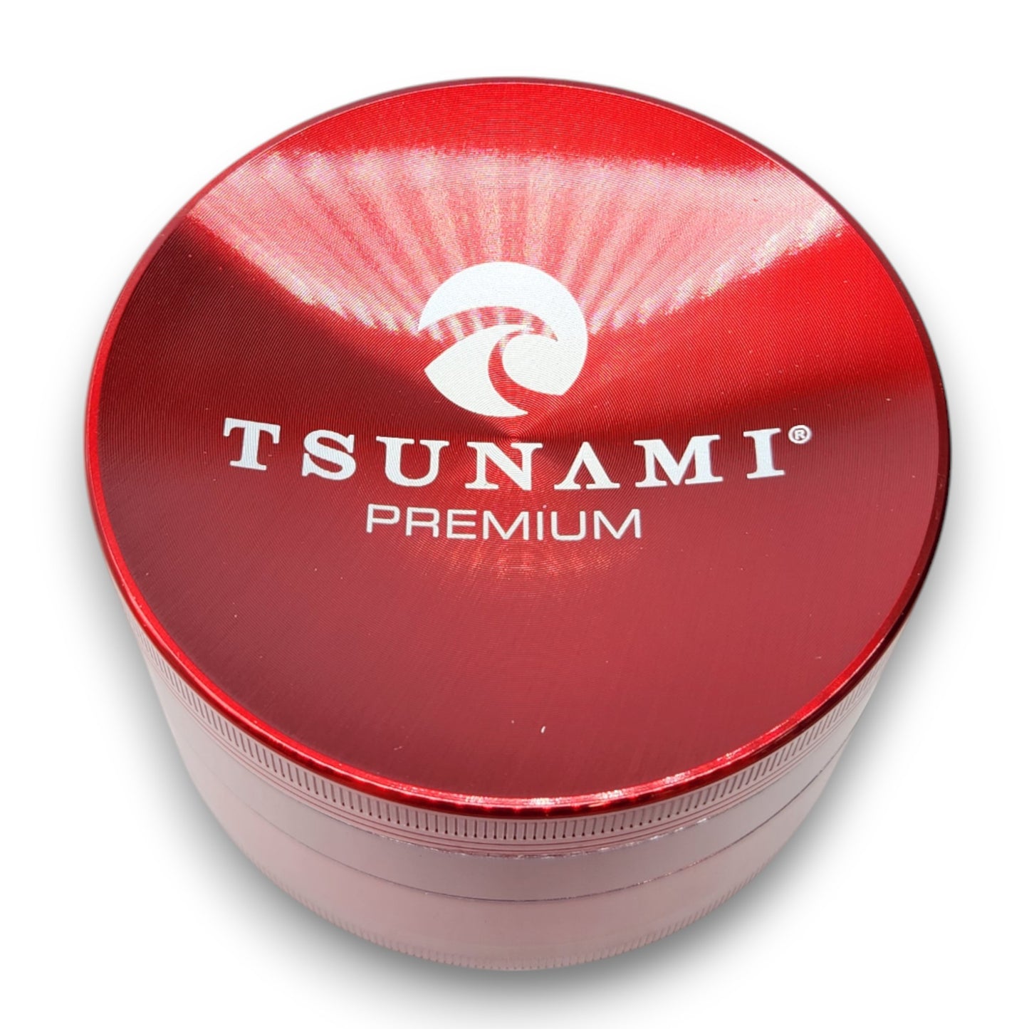 4" Tsunami Chromium Finish 4 Piece Grinder