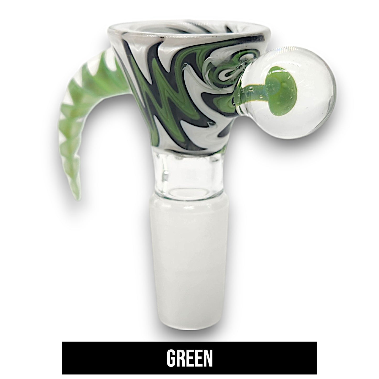 Hook Glass 14mm Male Bowl Head