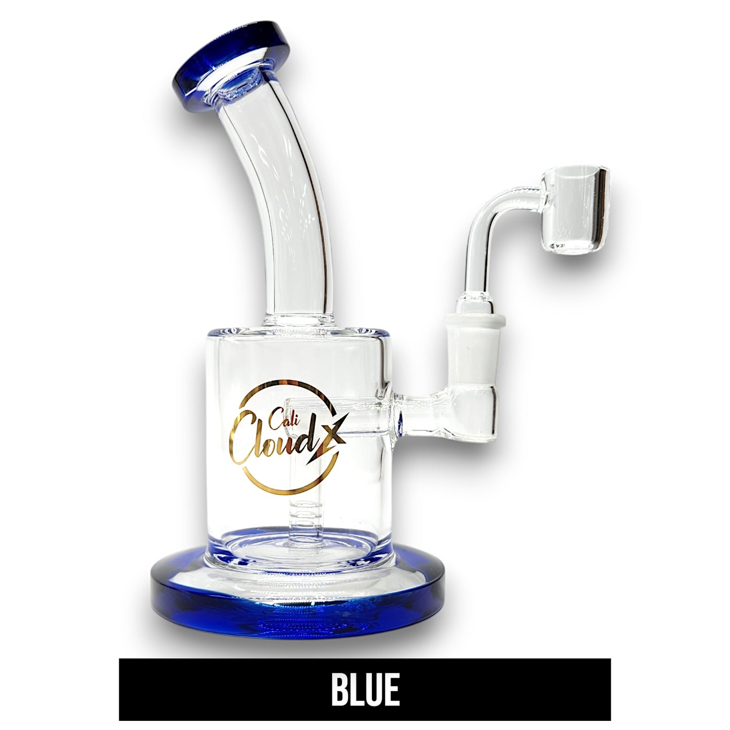8" Cali CloudX Inline Perc Rig Bong
