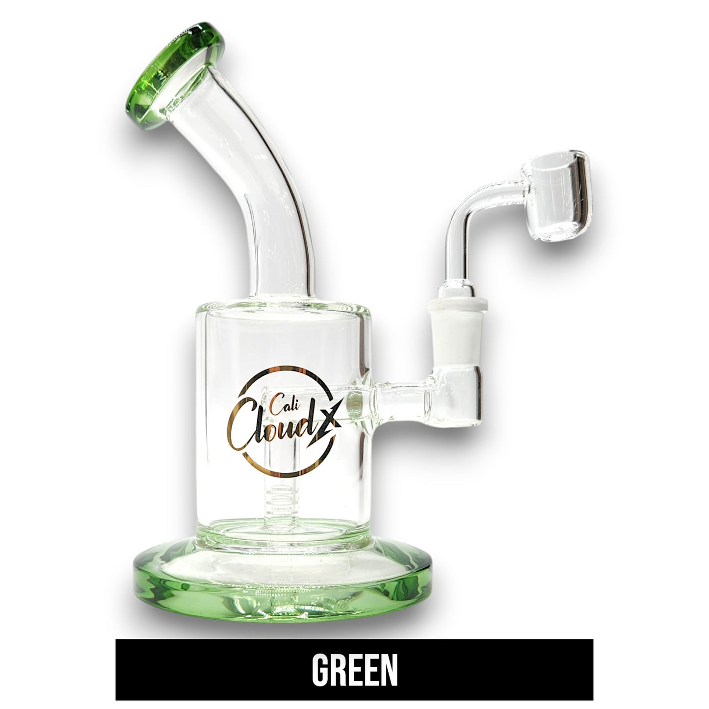 8" Cali CloudX Inline Perc Rig Bong