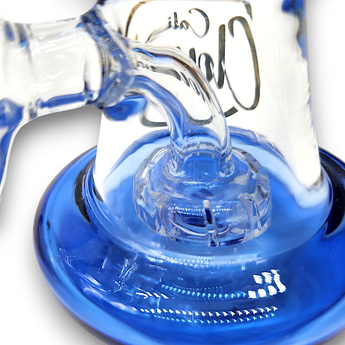 6" Cali CloudX Circ Perc Pocket Size Bubbler Bong