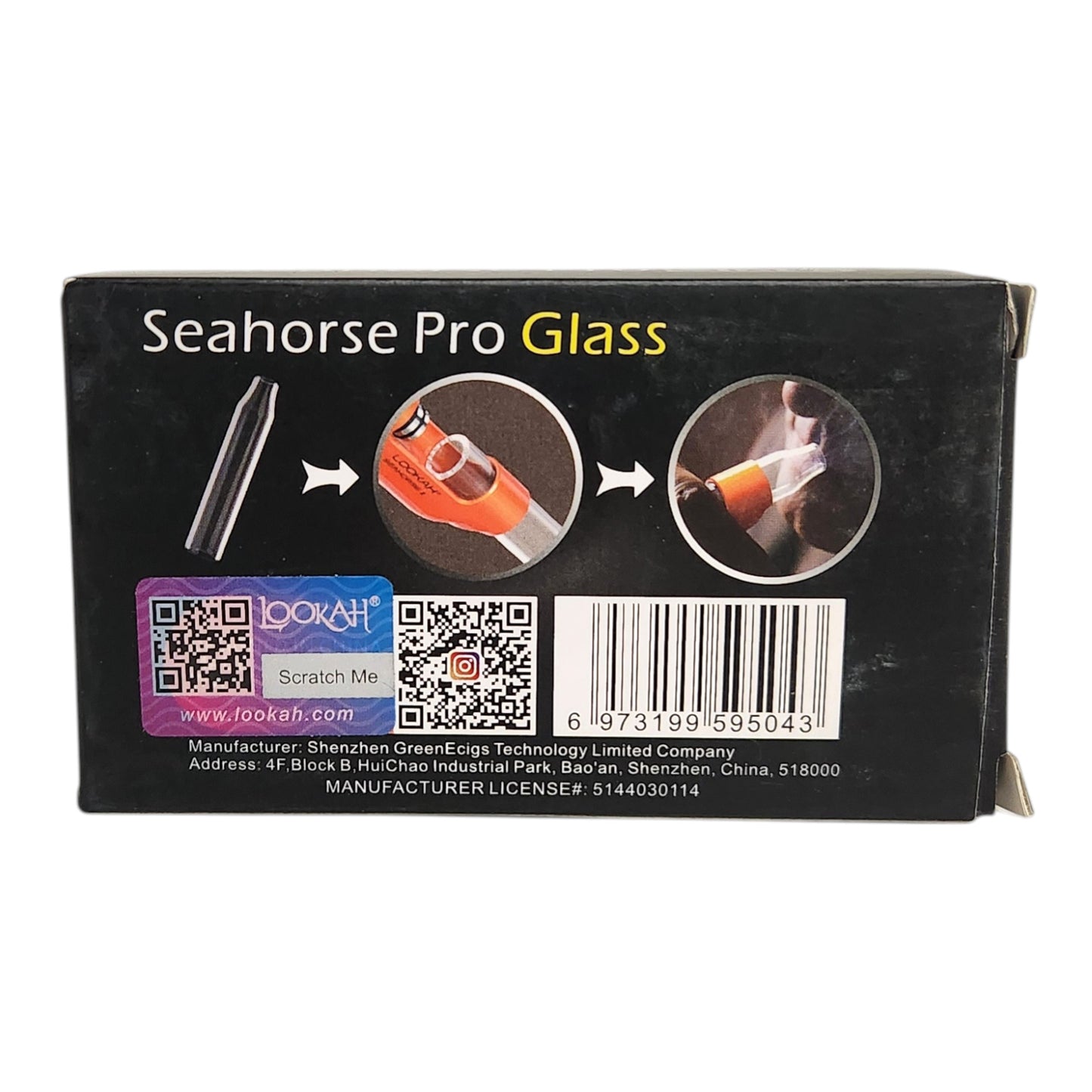 Lookah Seahorse Pro and Pro Plus Glass Replacement