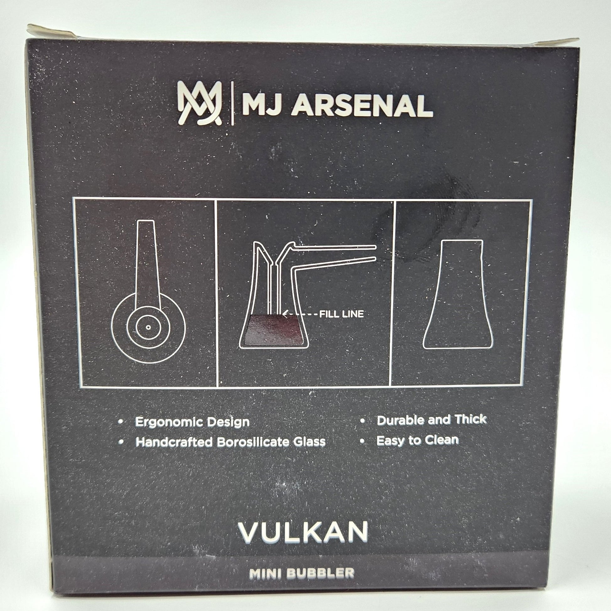 3 - 1/2" MJ Arsenal Vulkan Pocket Bubbler