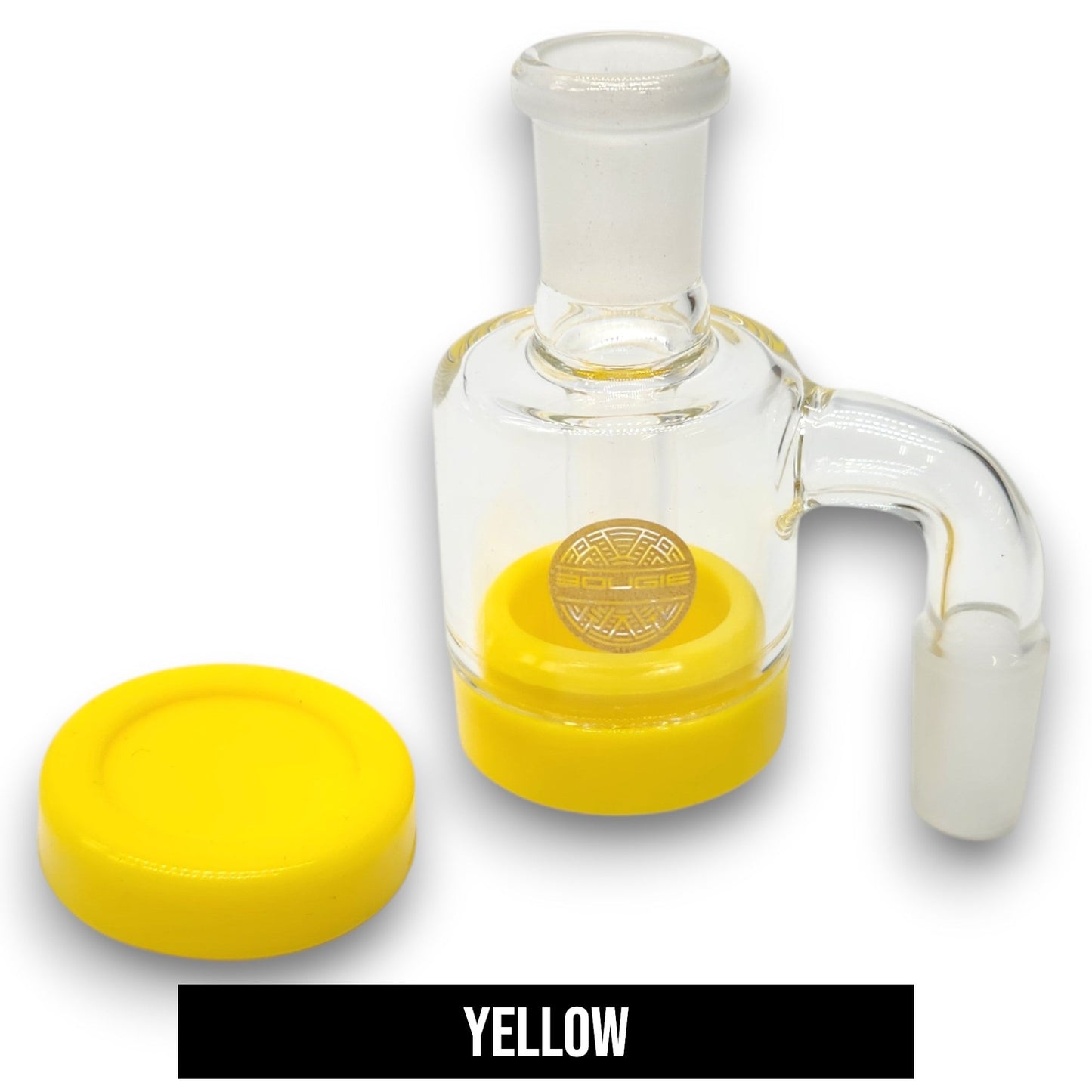 3" Bougie Glass Oil Reclaimer 14mm 90 Degree
