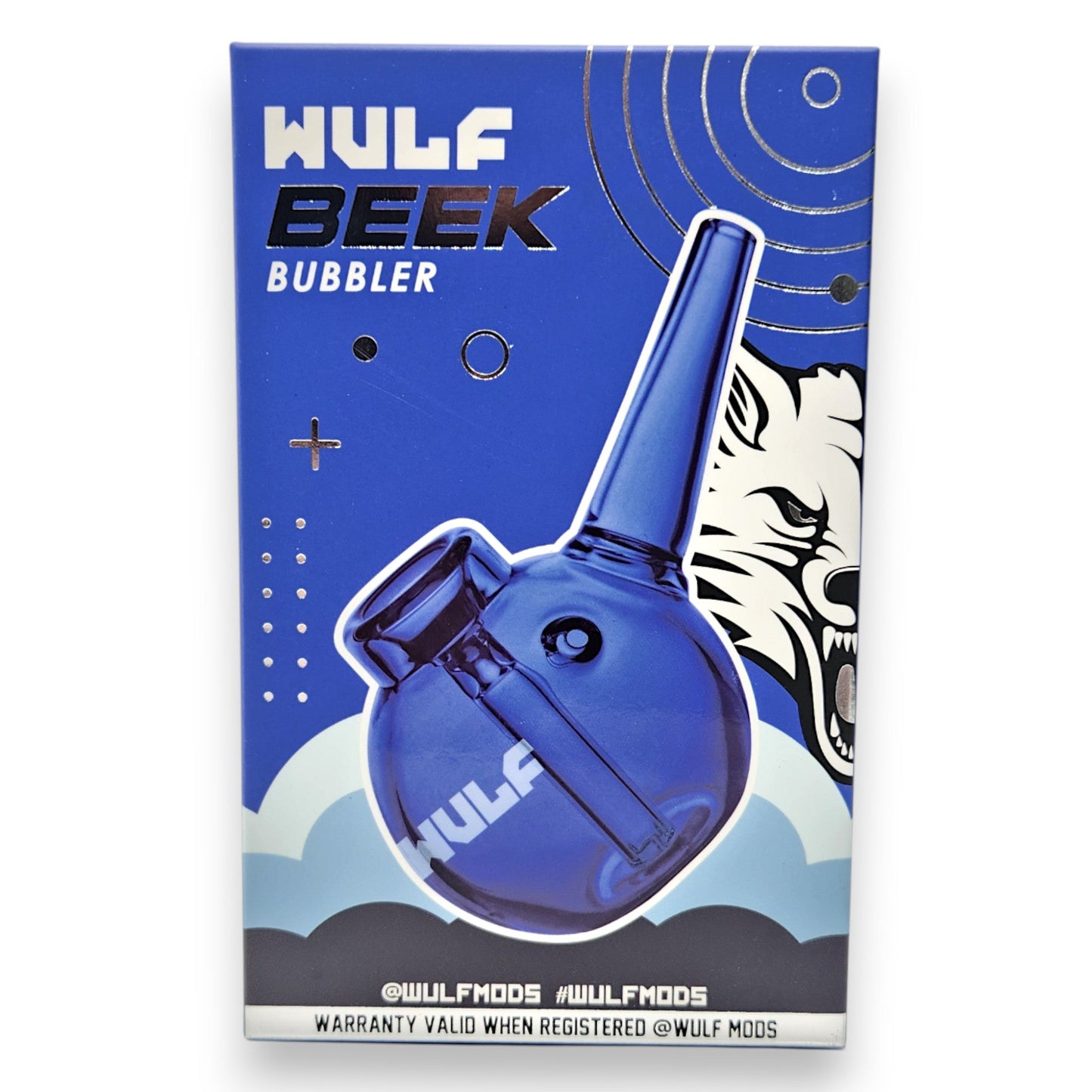 3" Wulf BEEK Bubbler Mini Bong