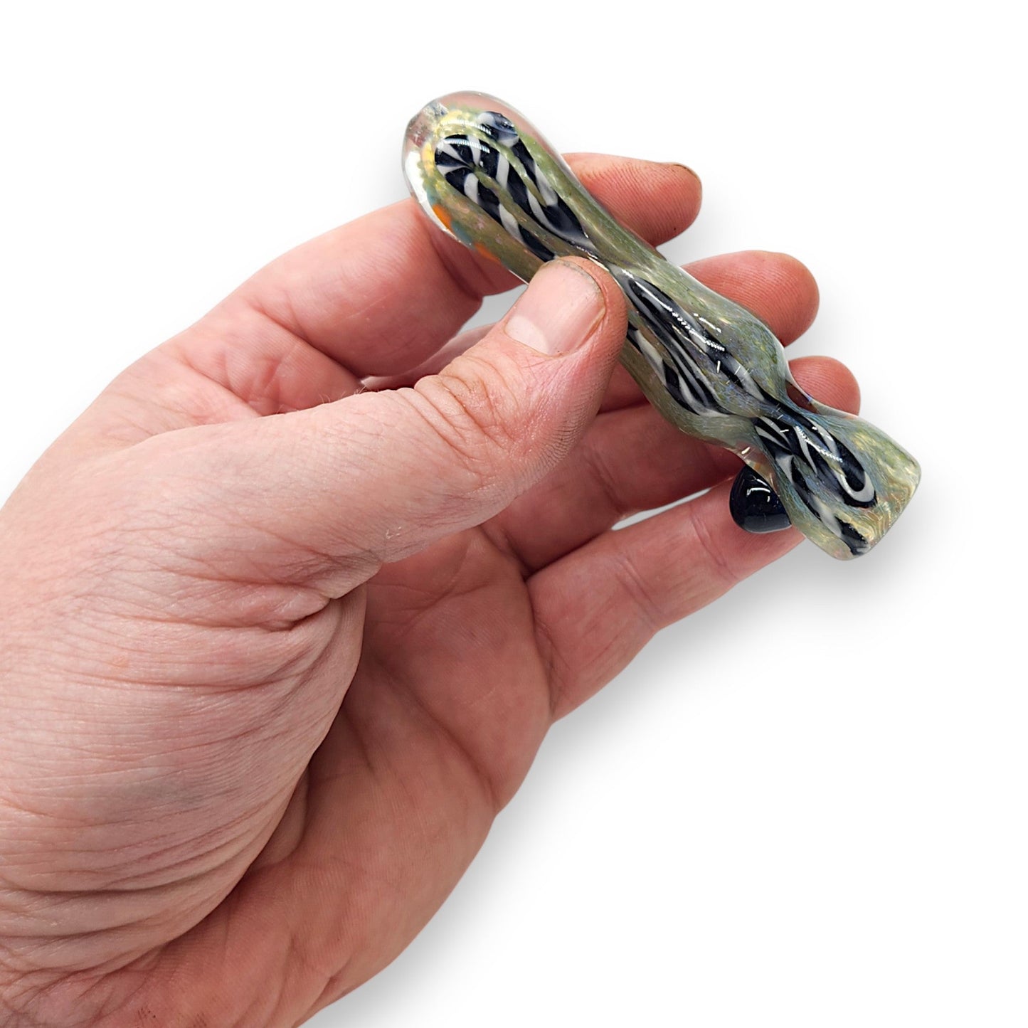 3.5" Glass Hand Pipe Chillum